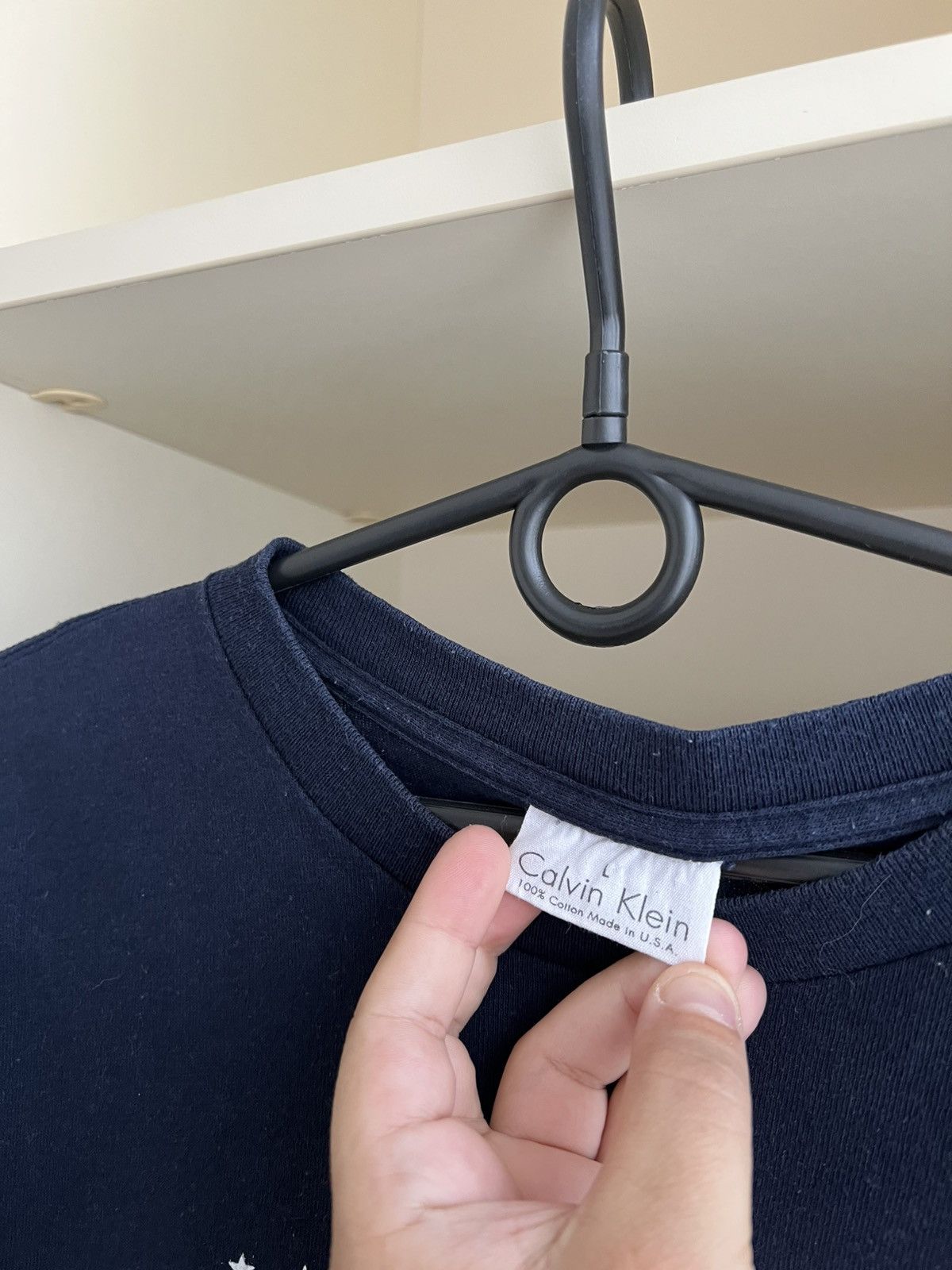 Calvin Klein Vintage Calvin Klein T-Shirt Tee Made in USA Size L Size US L / EU 52-54 / 3 - 7 Thumbnail