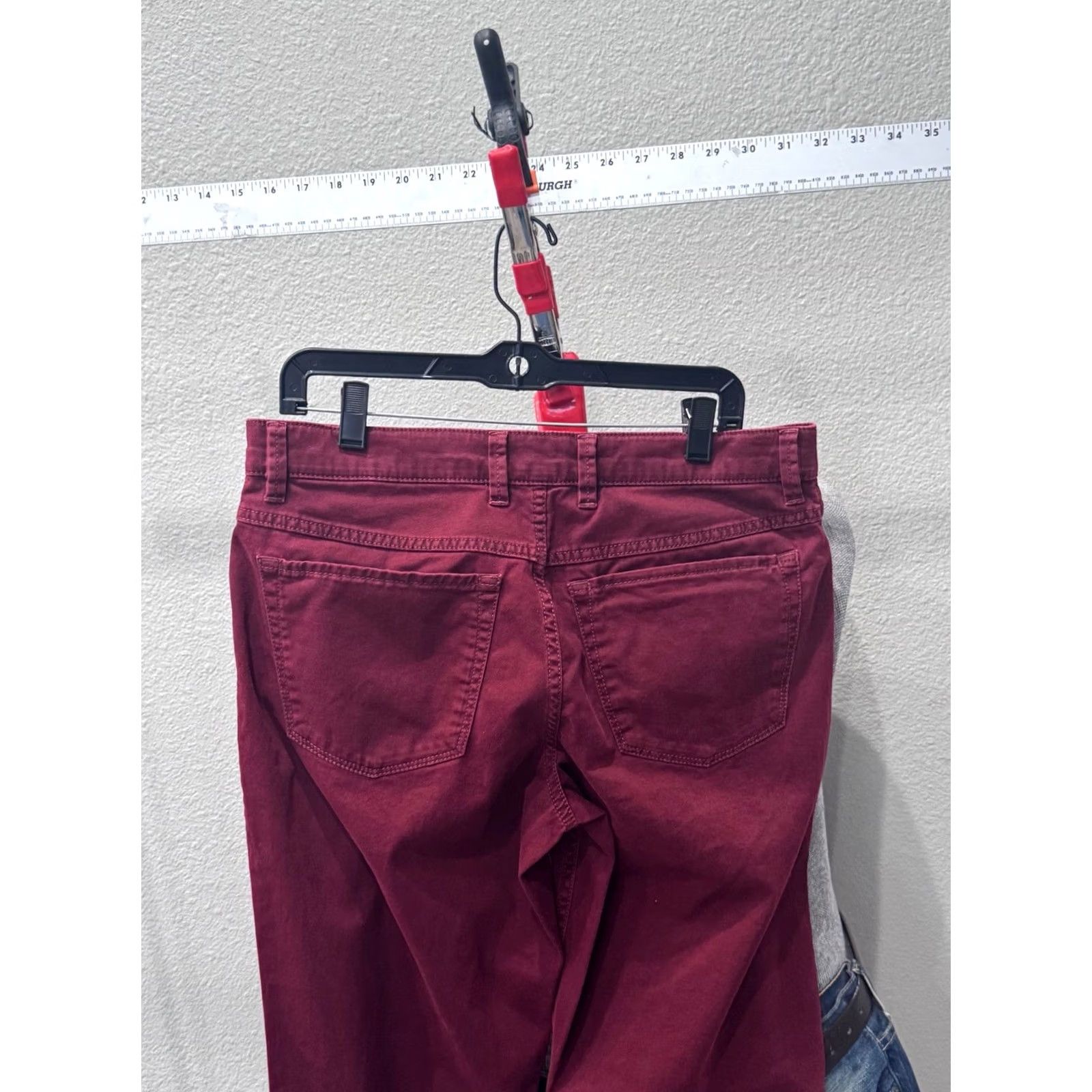 Etro Maus & Hoffman Retro Red Jeans Pants 34 x 31 Men Regular Multicolor Jeans Pants 90s style Mens Size US 33 - 5 Thumbnail
