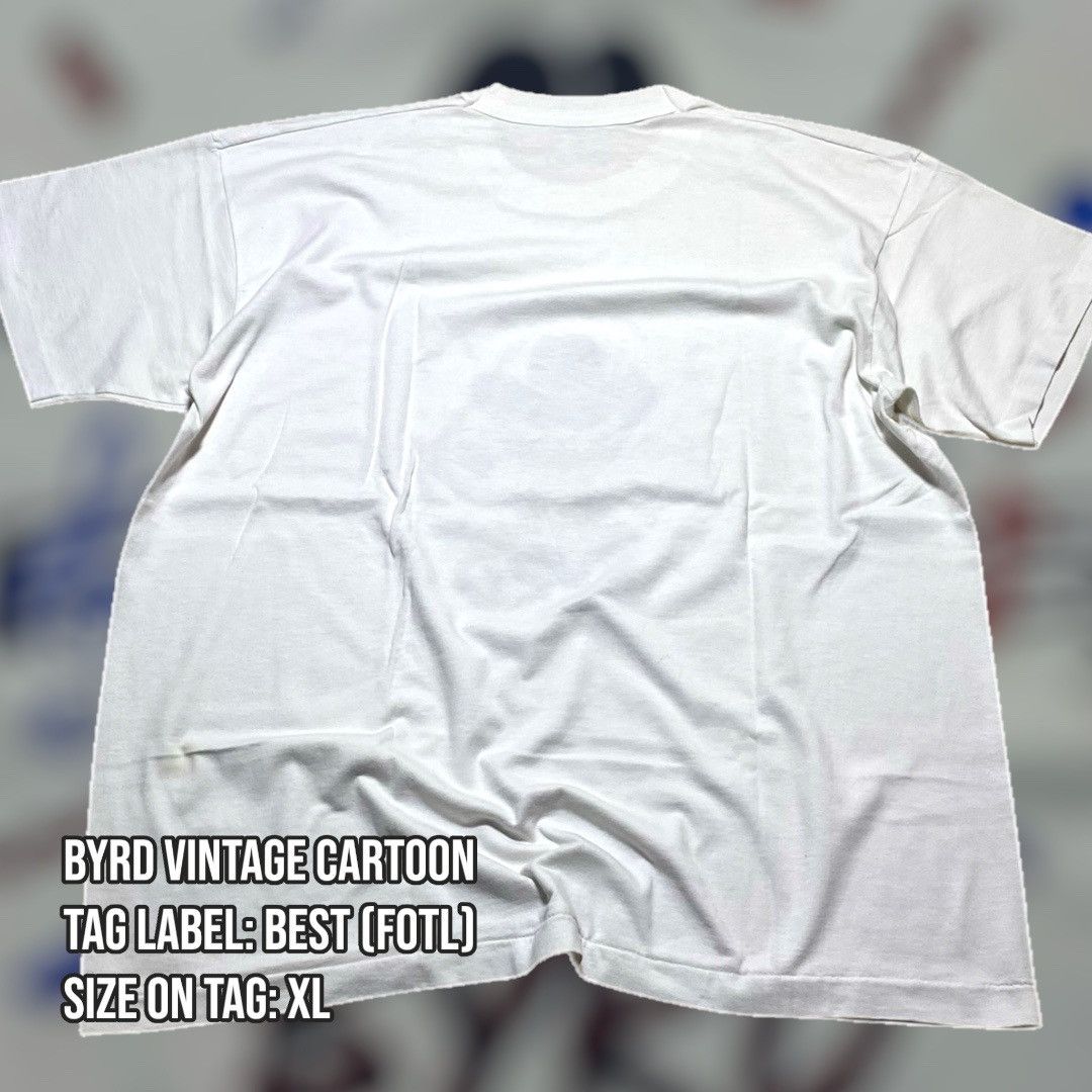 Vintage Vintage Cartoon "Byrd" Tee Size US XL / EU 56 / 4 - 2 Thumbnail