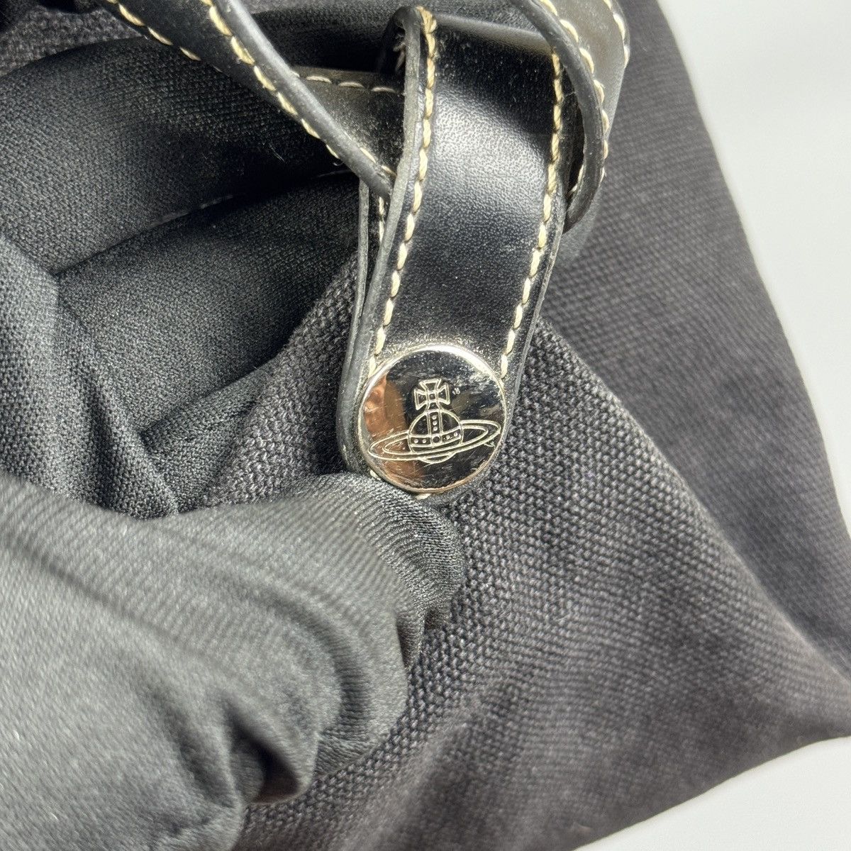 Vivienne Westwood Vivienne Westwood - Rare Black Canvas Yasmin - Shoulder Bag Size ONE SIZE - 11 Thumbnail