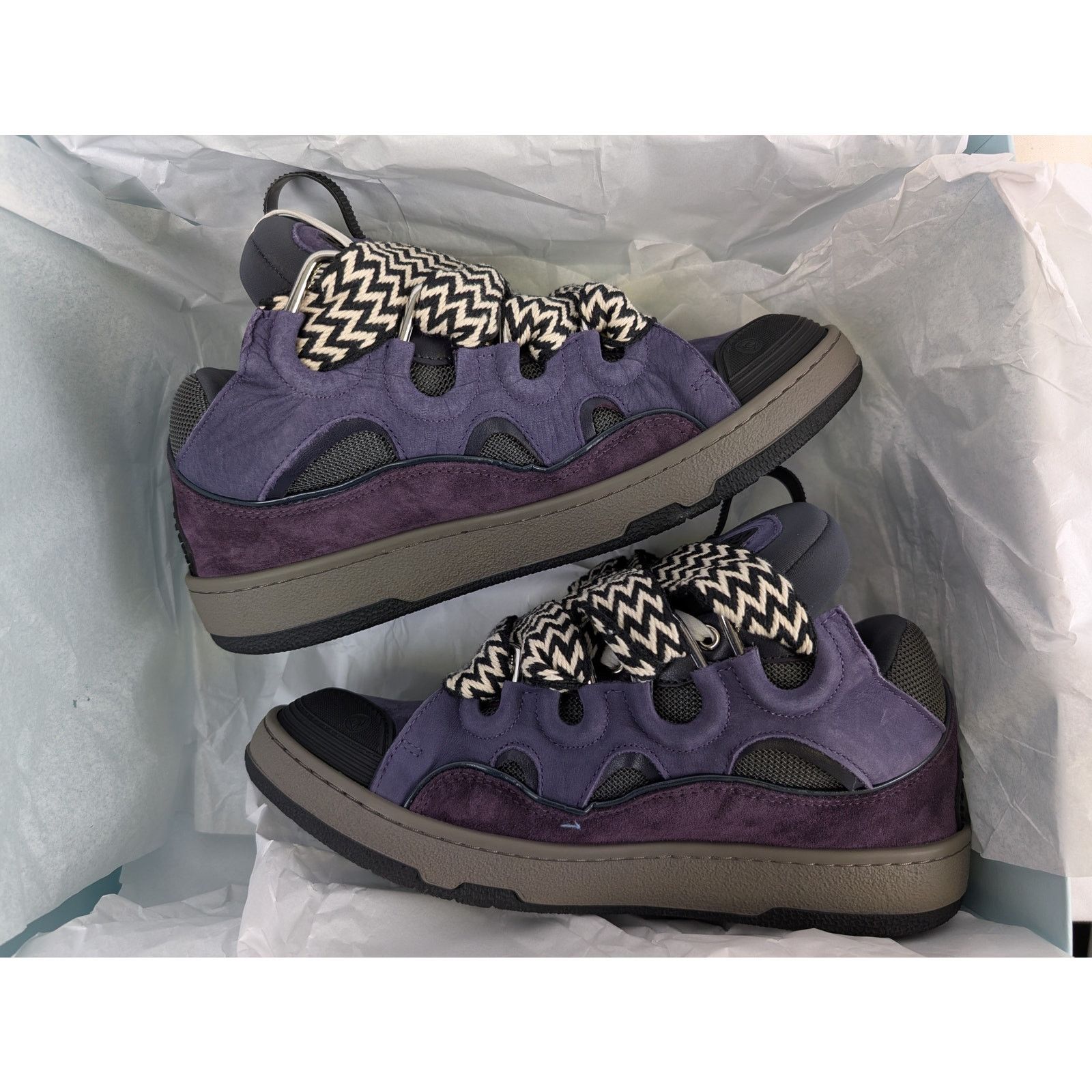 Lanvin o1rshd1 Curb Sneakers in Purple Size US 8 / EU 41 - 17 Thumbnail