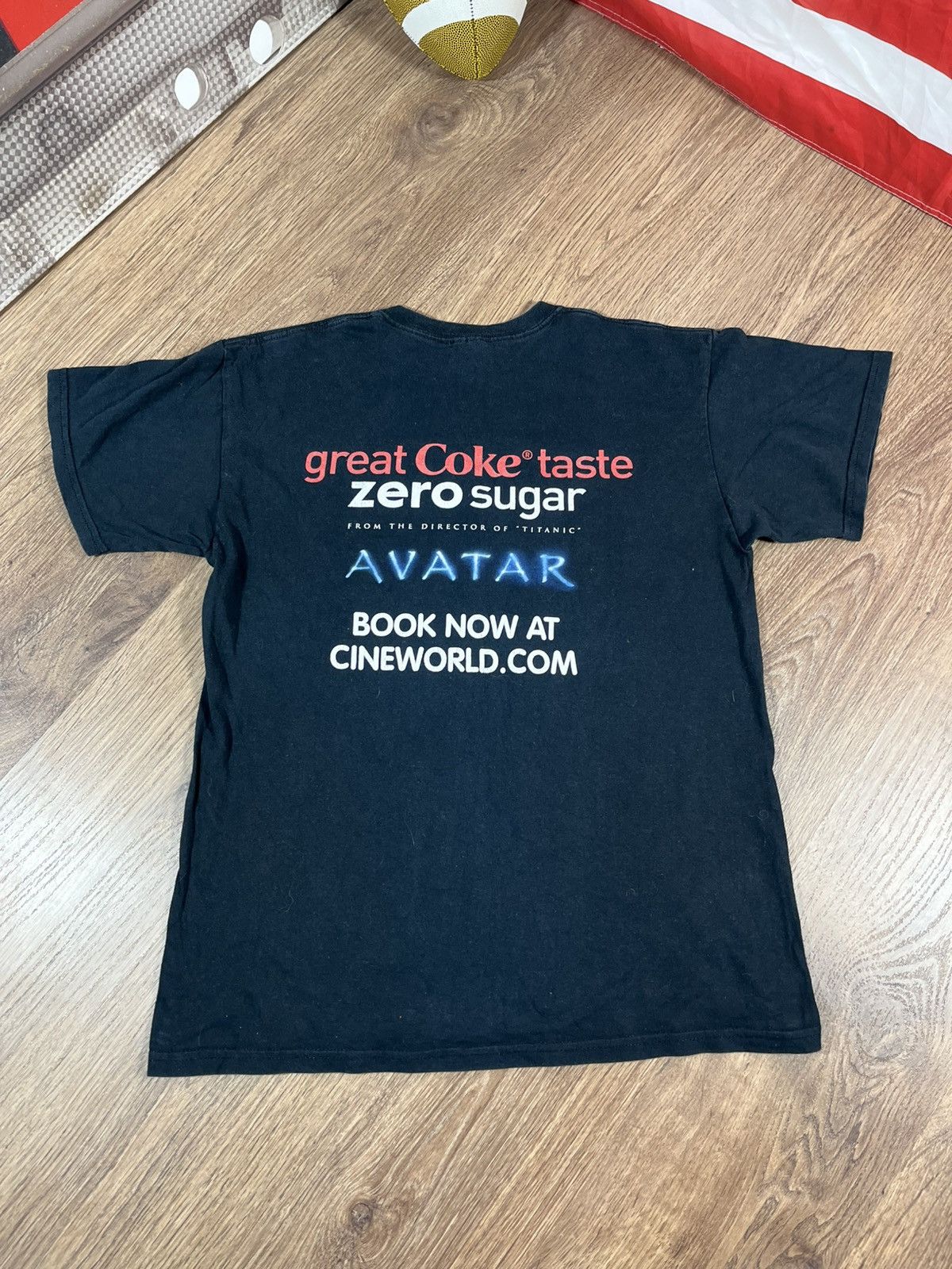 Coca Cola Vintage AVATAR Promo By Coca Cola Zero Very Rare T Shirt Size US M / EU 48-50 / 2 - 11 Thumbnail