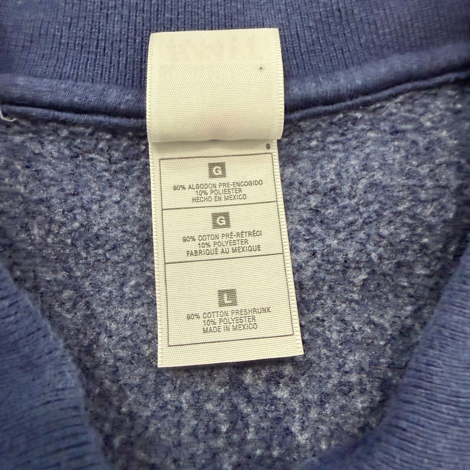 Vintage Vintage Northern Michigan Collared Sweatshirt Men's Large Size US L / EU 52-54 / 3 - 4 Thumbnail