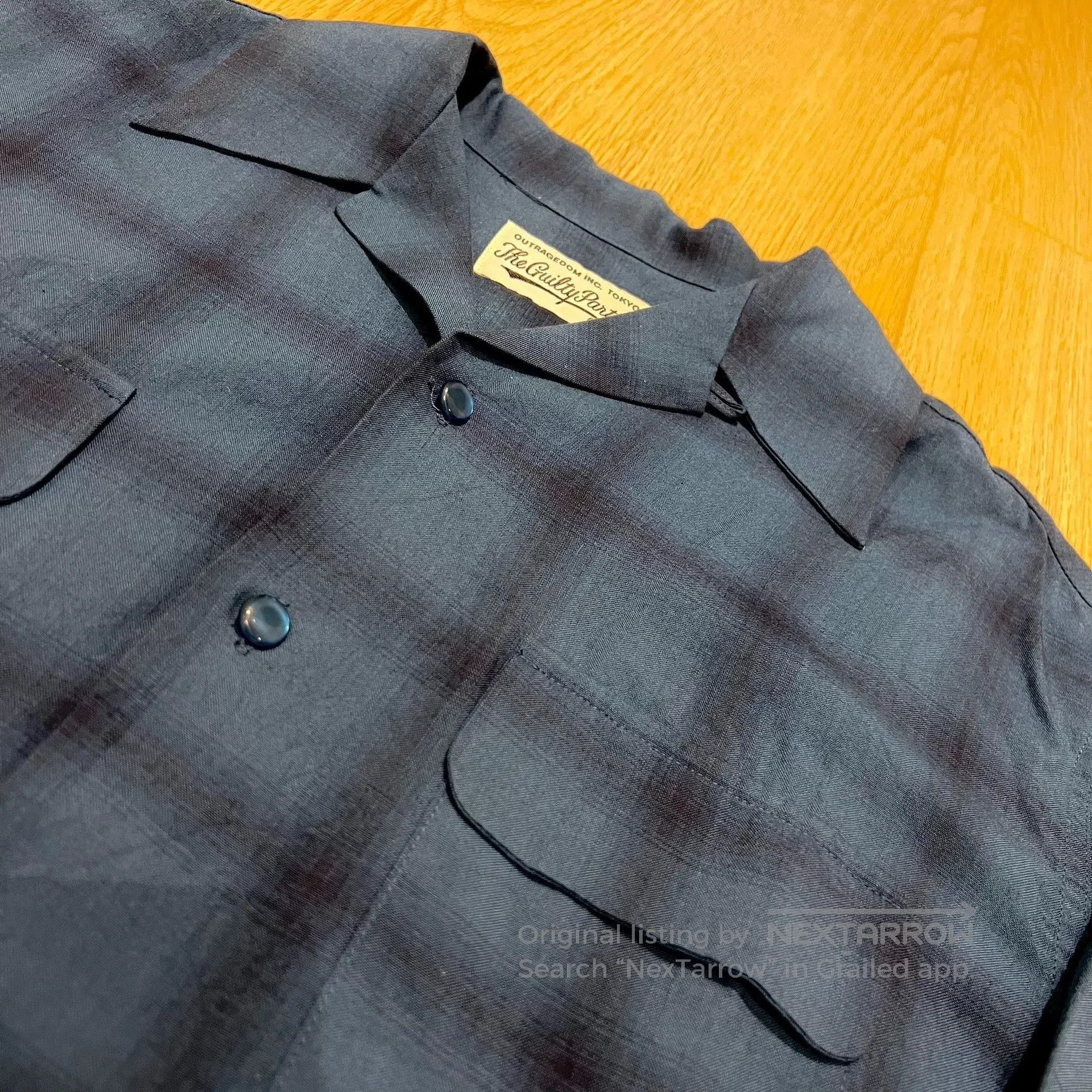 Wacko Maria WACKO MARIA 21FW Check Open Collar Shirt. Size US M / EU 48-50 / 2 - 3 Thumbnail