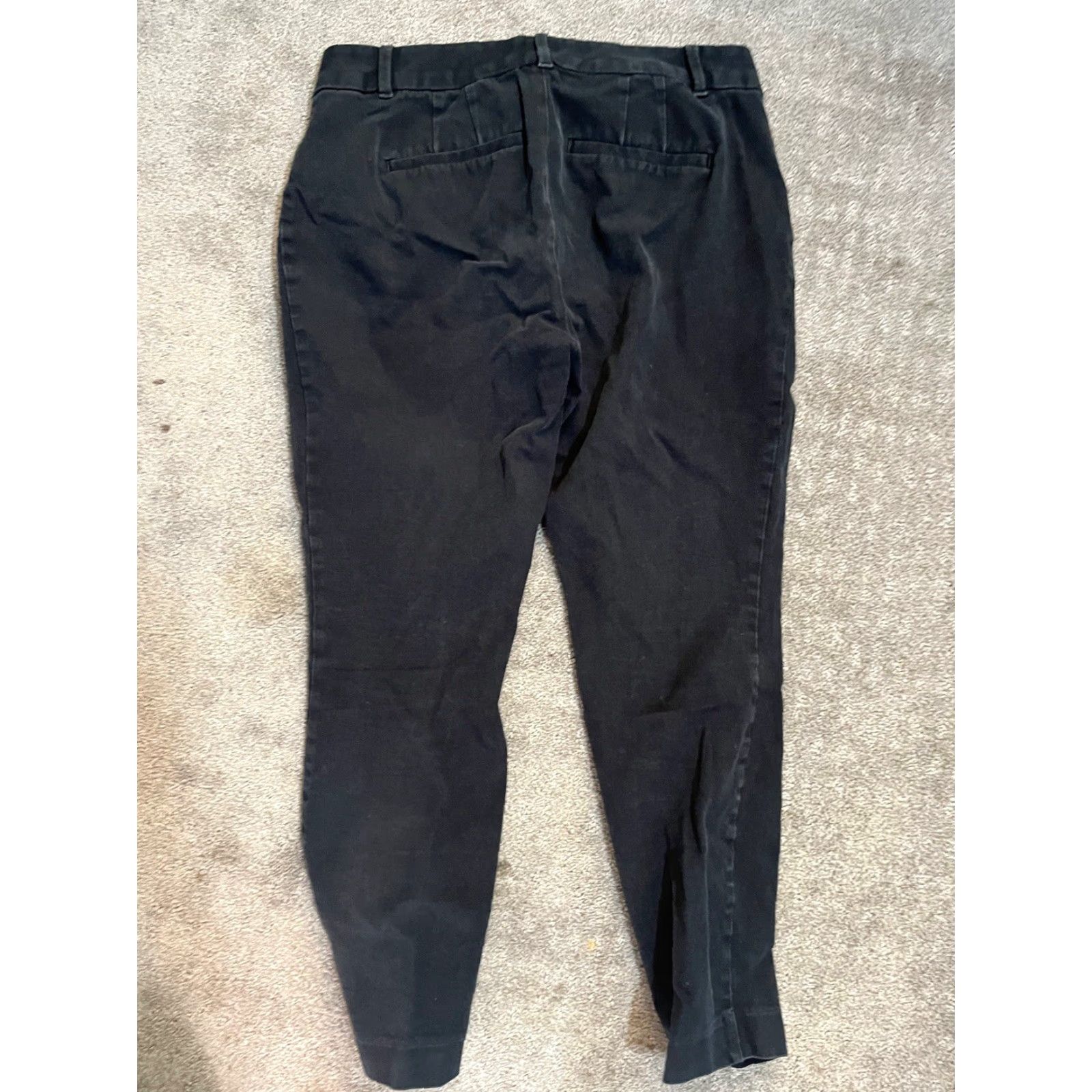 Gap Women's Gap Signature Curvy Skinny Ankle Pants Black Formal Sz 8 Size 30" / US 8 / IT 44 - 3 Thumbnail