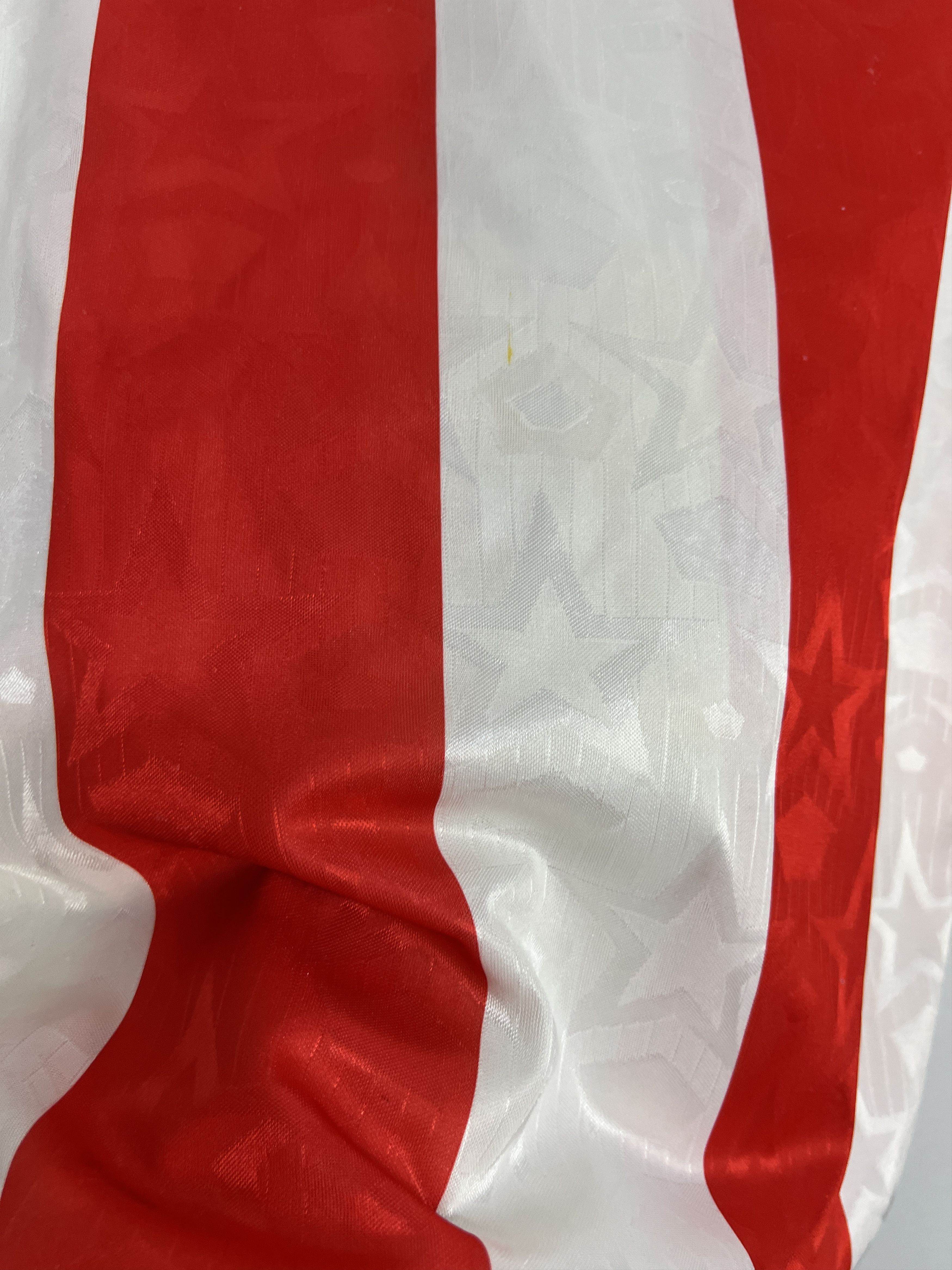 Hummel Red Star Belgrade 1992 Home Football Shirt Crvena Zvezda Size US L / EU 52-54 / 3 - 16 Thumbnail