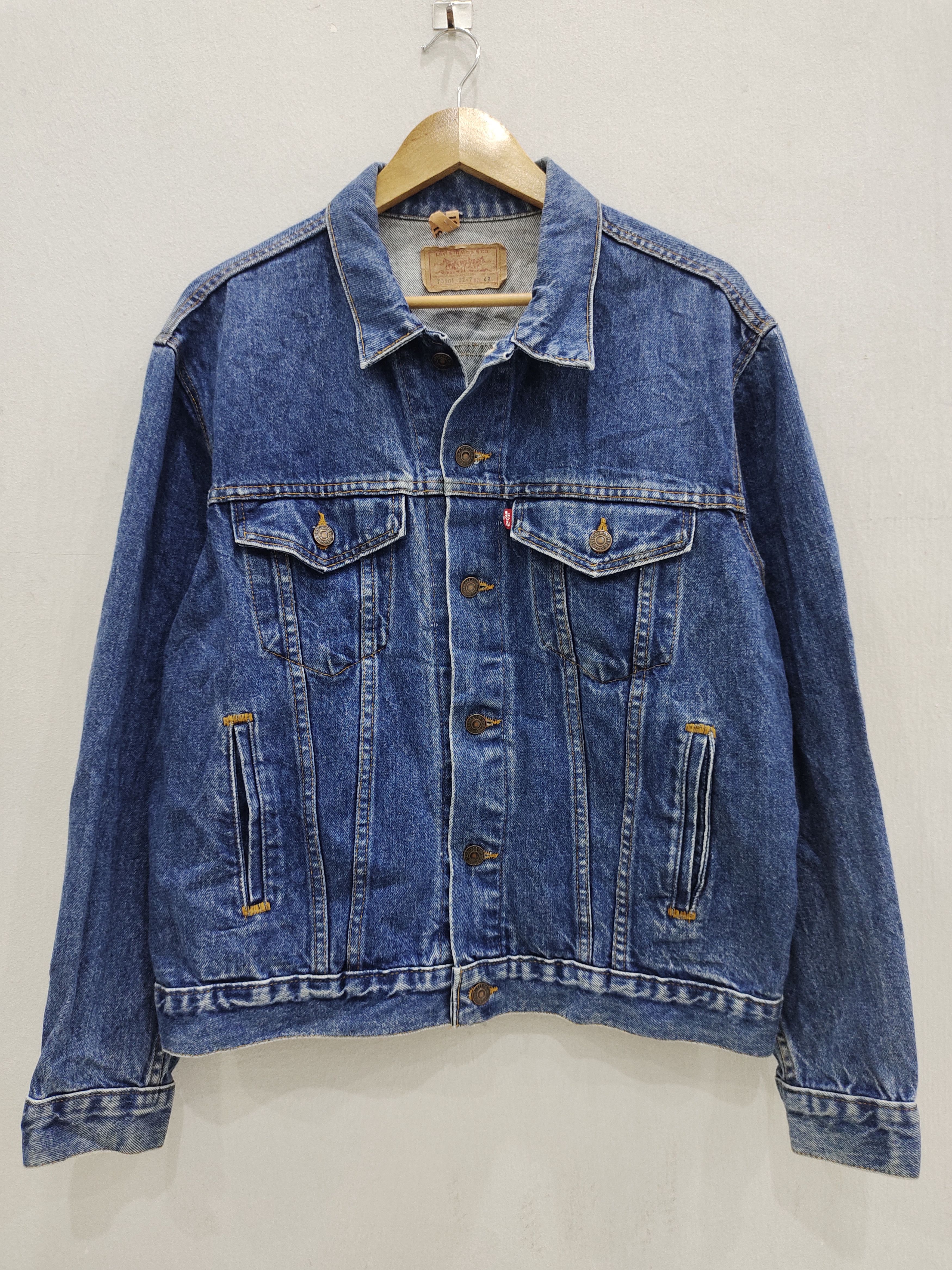 Levi's × Levi's Vintage Clothing × Vintage Vintage USA Levi's Jeans Jacket Size US L / EU 52-54 / 3 - 1 Thumbnail