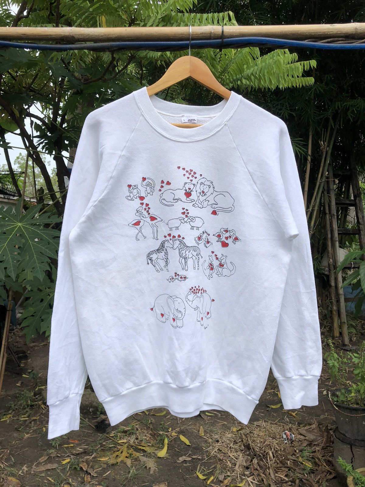Vintage Vintage 90s Art Graphic Pacific Connection Sweatshirt Size US L / EU 52-54 / 3 - 1 Thumbnail