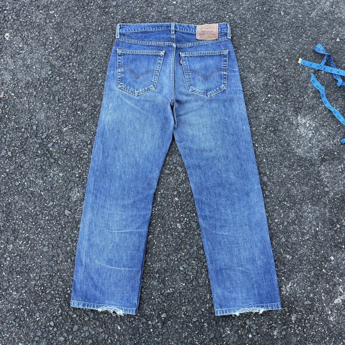 Levi's Vintage Clothing VINTAGE LEVI'S 519 FADED JEAN DENIM PANTS Size US 33 - 2 Thumbnail
