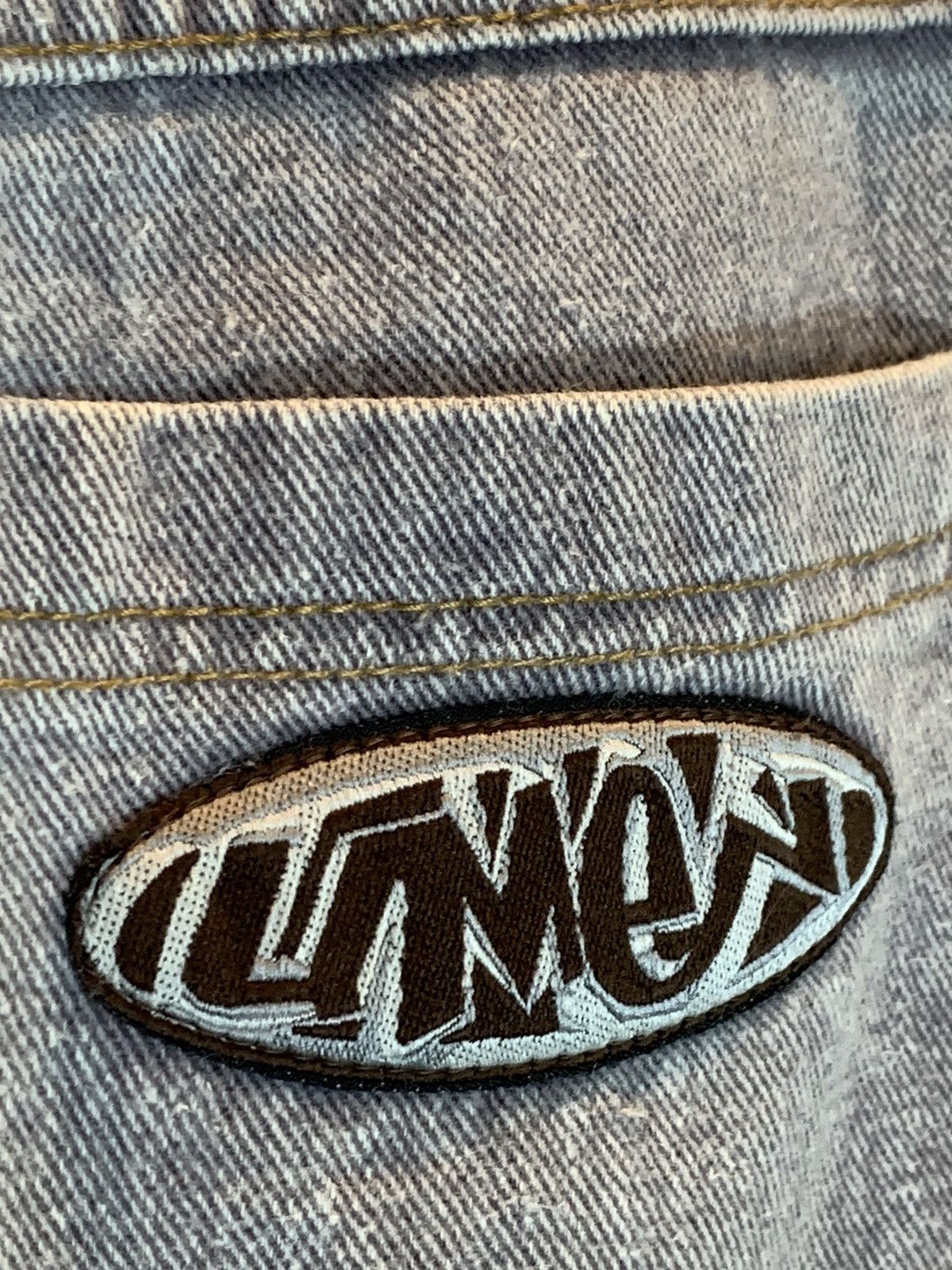 Vintage *RARE* Vintage 90’s UMEN Super Wide Leg Baggy Faded Jeans 27 Size 27" / US 4 / IT 40 - 8 Thumbnail