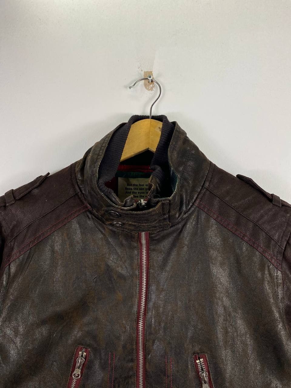 Japanese Brand amp manydope japanese brand polyurethan jacket nice design Size US M / EU 48-50 / 2 - 2 Thumbnail