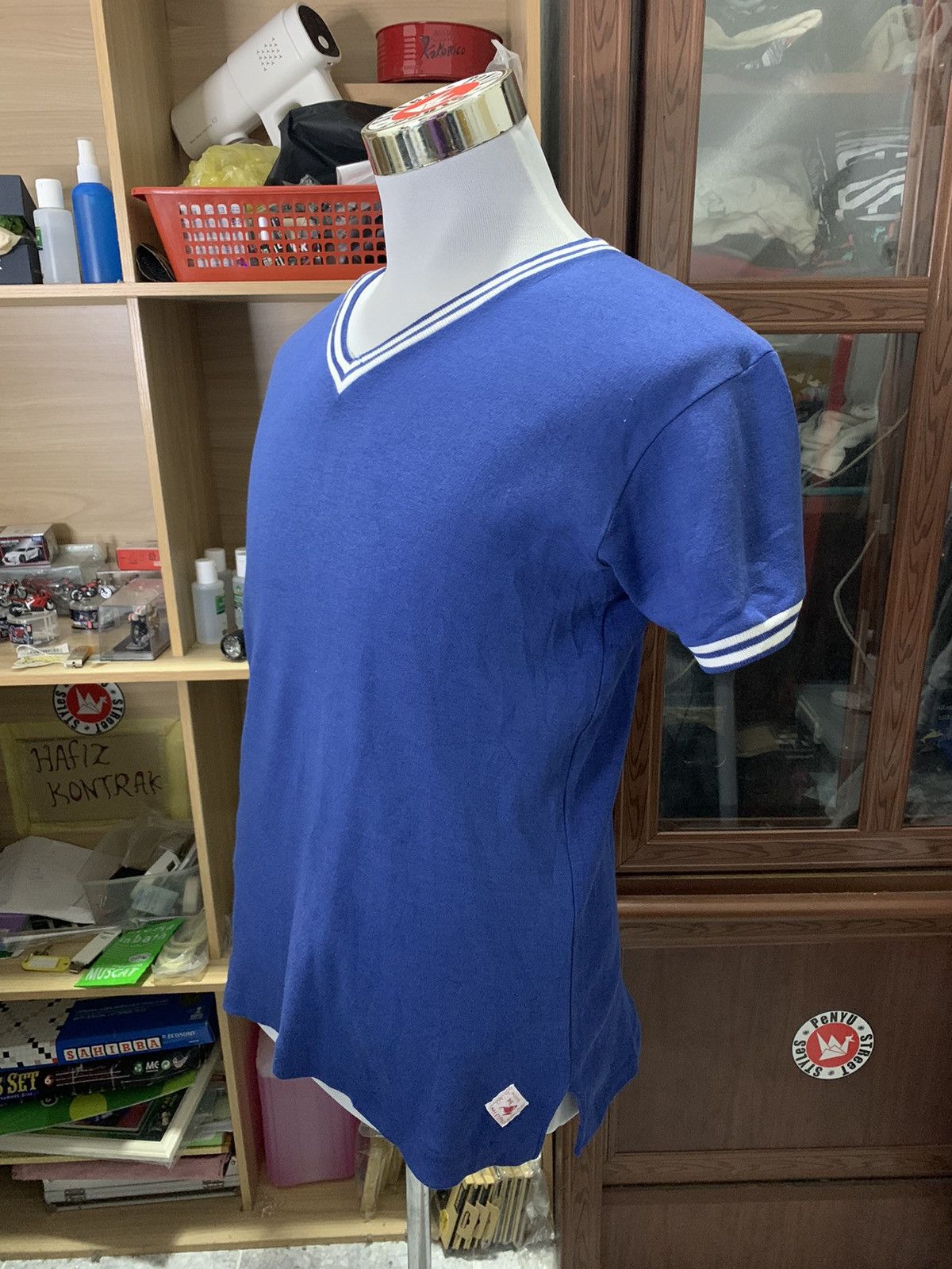 Japanese Brand Vintage Mizuno Jersey v-neck japan Size US L / EU 52-54 / 3 - 4 Thumbnail