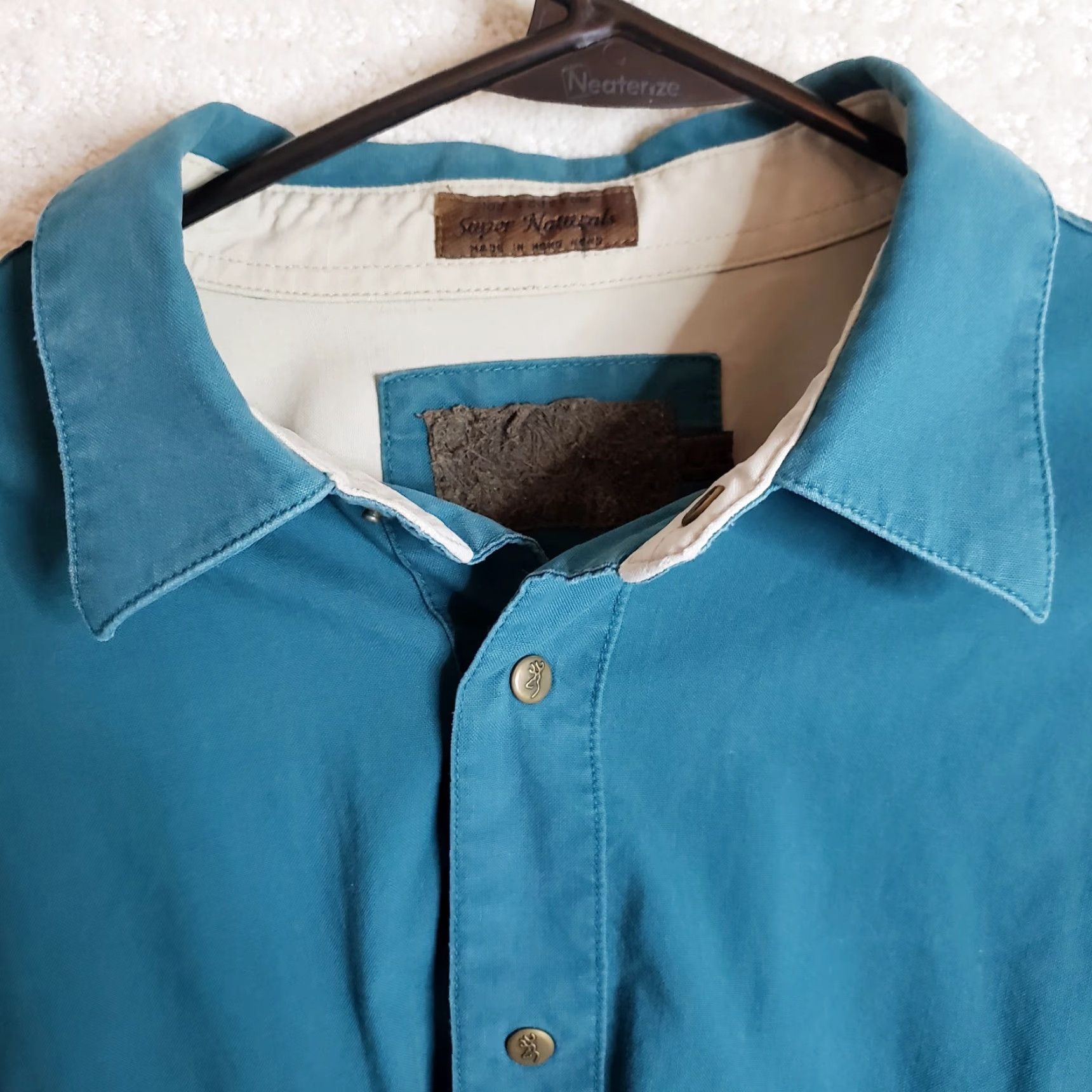 Vintage VINTAGE Browning Super Naturals Shirt Mens XL Green 90s Hunting Nature American Snap Button-Up Size US XL / EU 56 / 4 - 4 Thumbnail