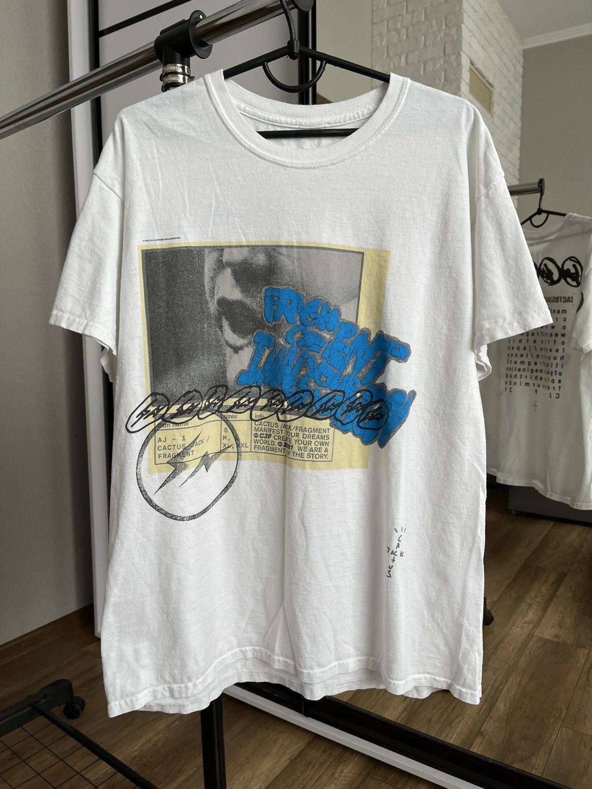 Fragment Design Cactus Jack Travis Scott Fragment T-Shirt Tee Size US M / EU 48-50 / 2 - 1 Thumbnail