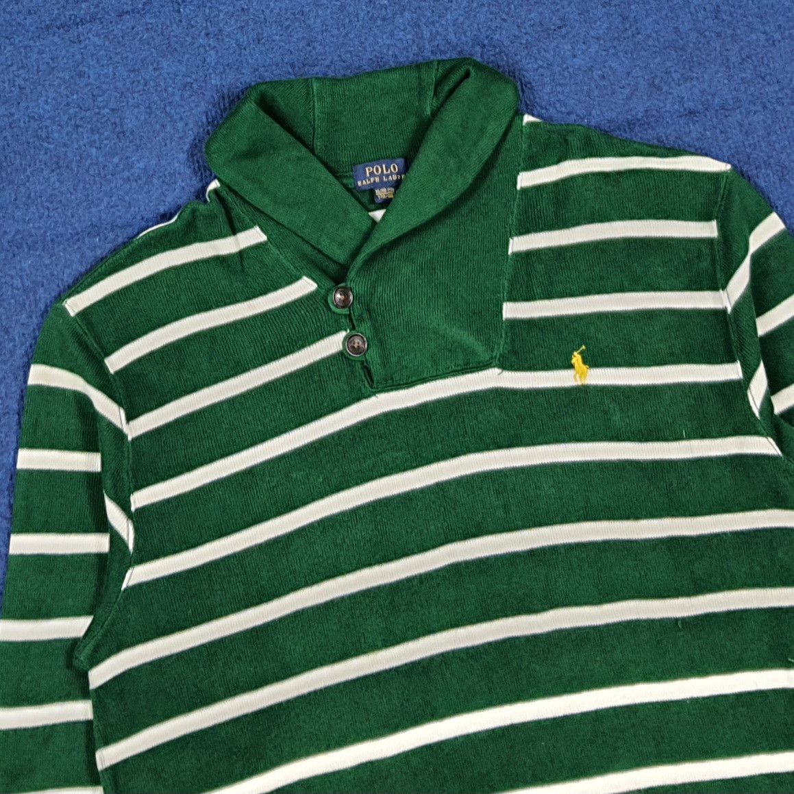 Polo Ralph Lauren Vintage Polo Ralph Lauren Sweater Shawl Collar C287N15 Size US S / EU 44-46 / 1 - 2 Thumbnail