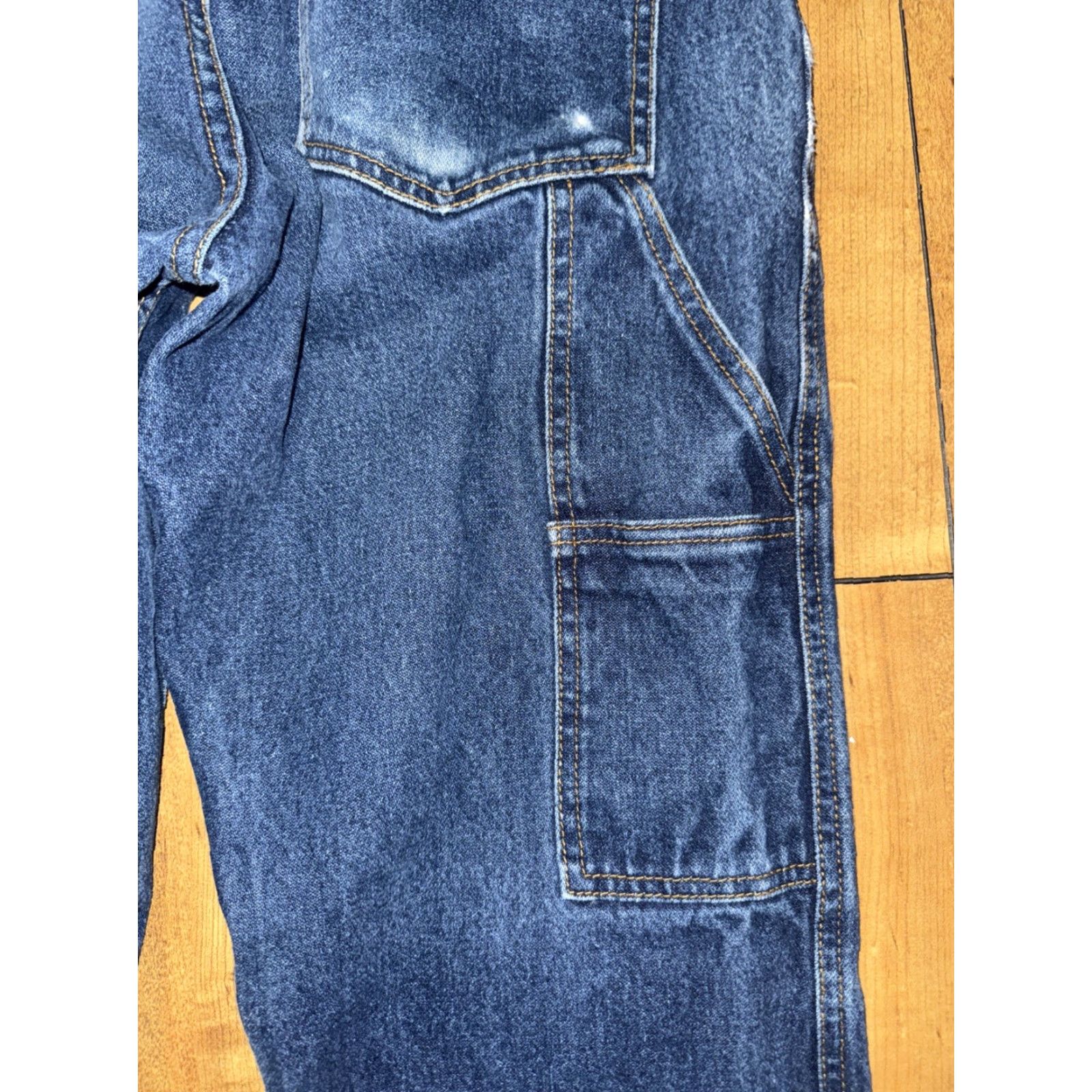 Vintage VINTAGE John Galt J.Galt Carpenter Jeans Blue 28x30 Workwear Denim Jeans Mens Regular Straight 28 30 Blue Size US 28 / EU 44 - 7 Thumbnail