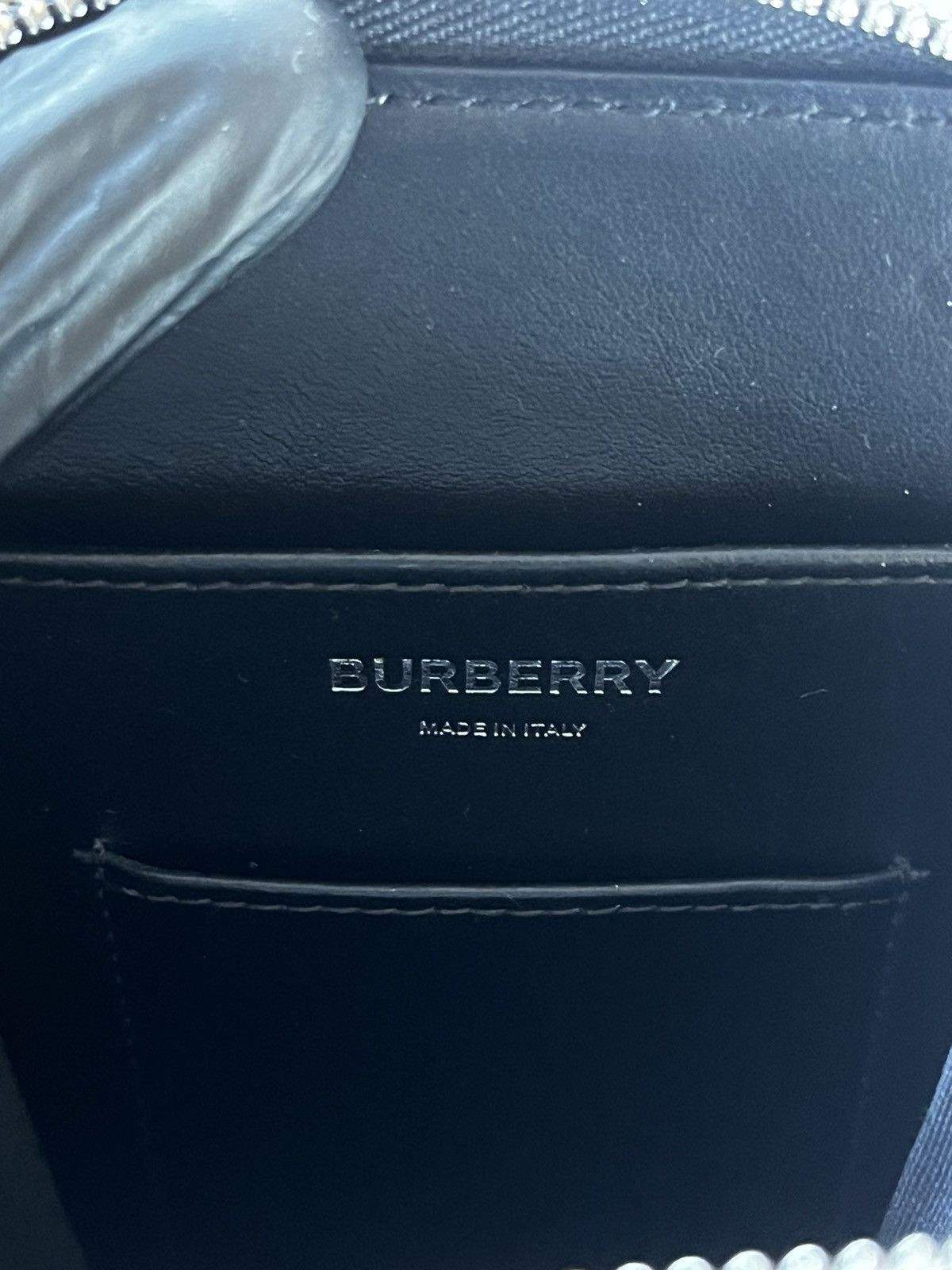Burberry BURBERRY Black Leather Phone Shoulder Bag Size ONE SIZE - 11 Thumbnail