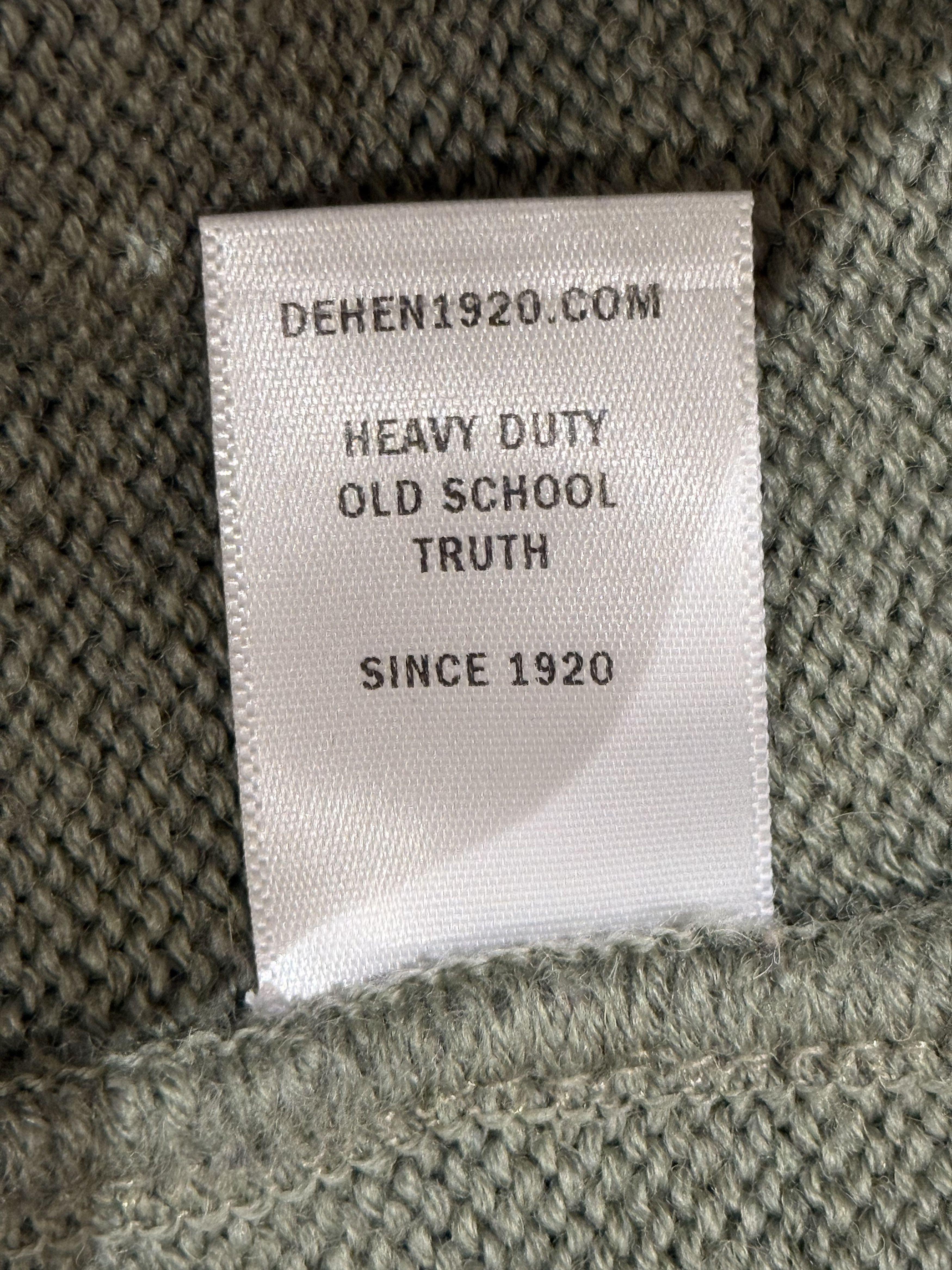 Dehen 1920 💚 Dehen 1920 Submariner Sweater Coat Sage Large NEW Size US L / EU 52-54 / 3 - 20 Thumbnail