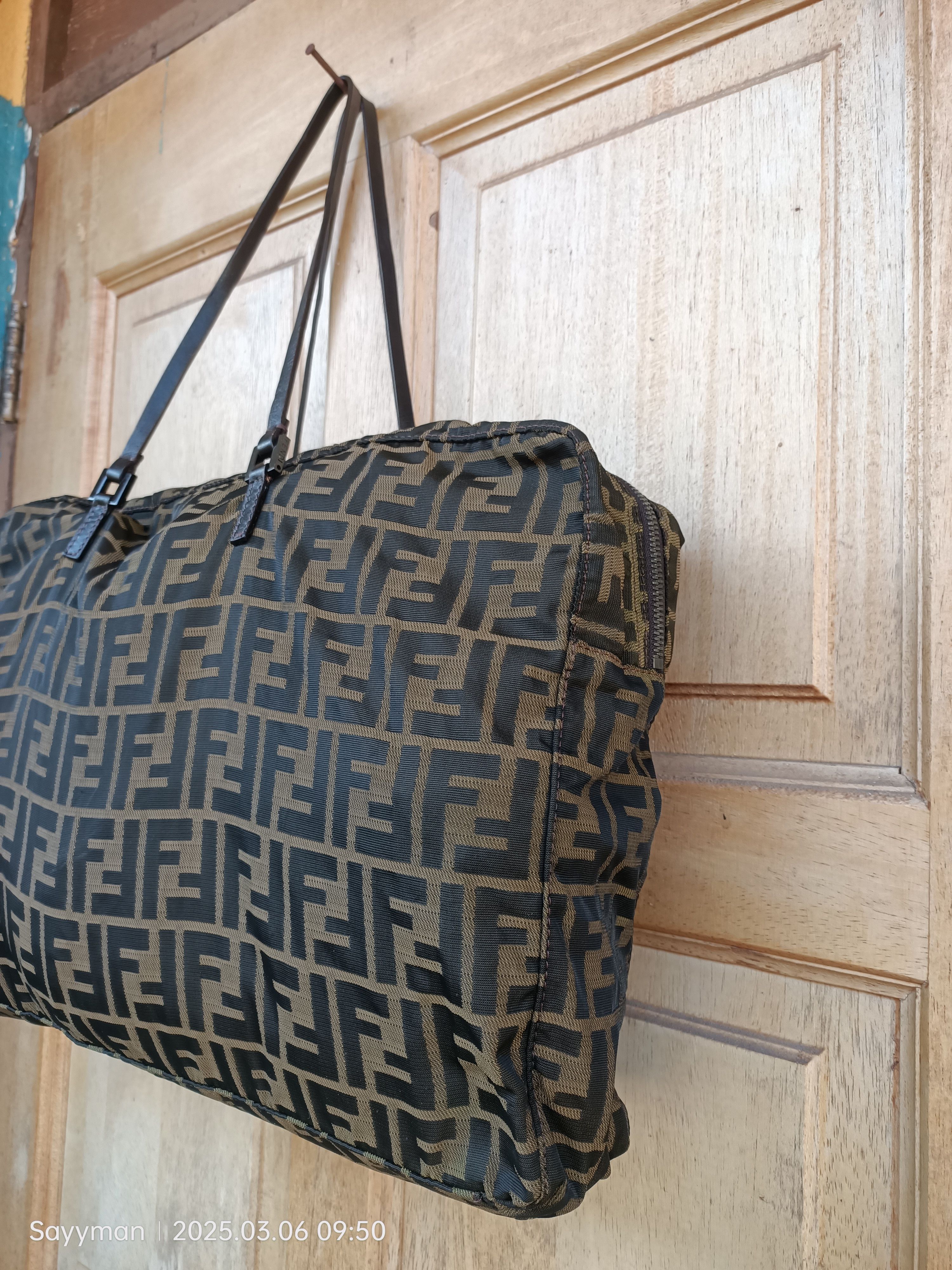 Fendi FENDI Monogram Zucca Baguette bag Size ONE SIZE - 8 Thumbnail