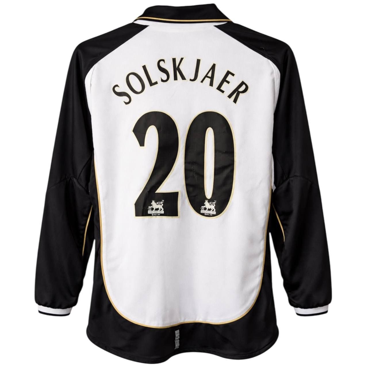 2001/02 MANCHESTER UNITED #20 SOLSKJAER 100TH SOCCER JERSEY