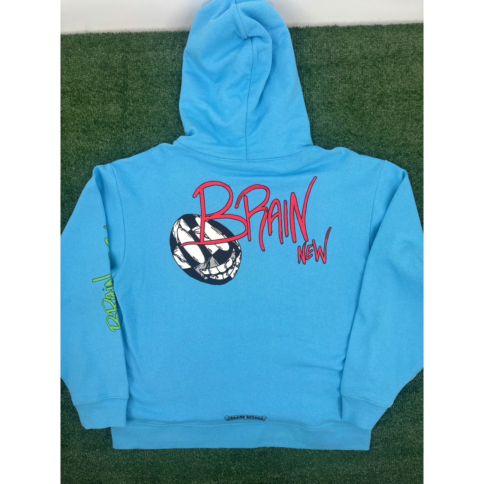 Chrome Hearts Chrome Hearts Matty Boy Brain New Blue Hoodie Size XL Size US XL / EU 56 / 4 - 2 Thumbnail