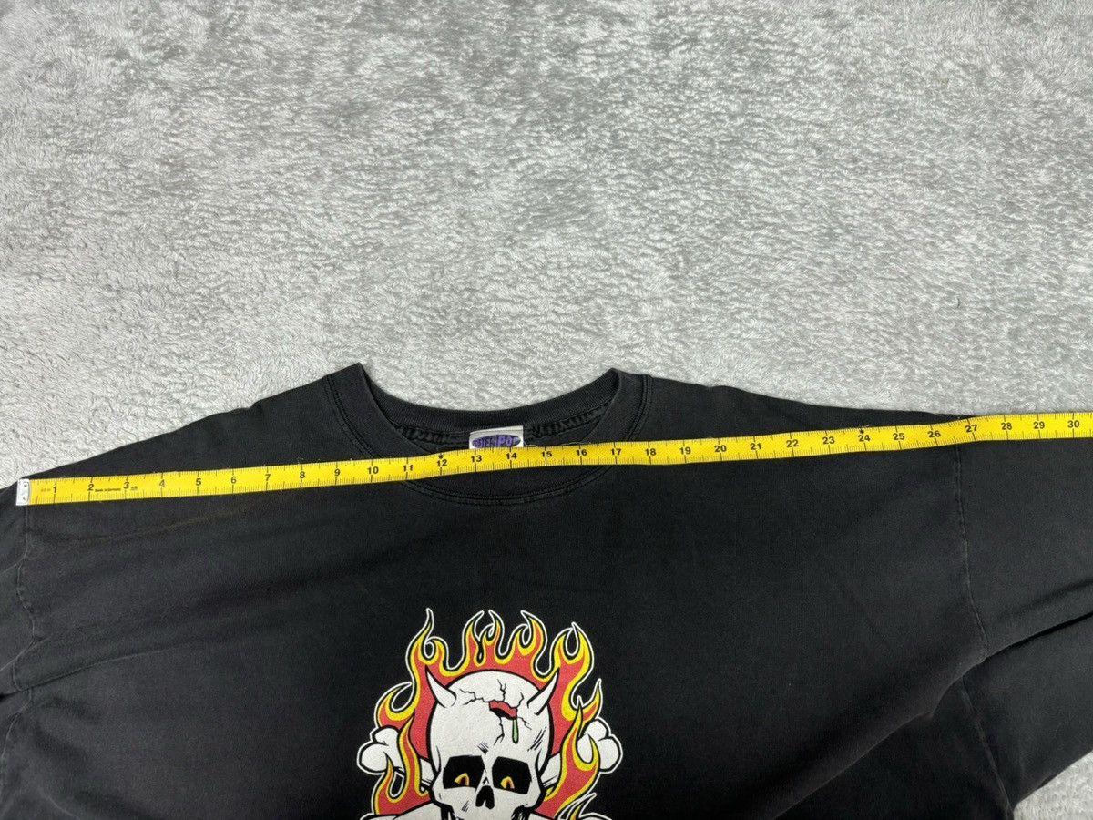 Vintage Vintage 90’s Poster Pop Flame Skull Artist Vince Ray Size US XXL / EU 58 / 5 - 8 Thumbnail