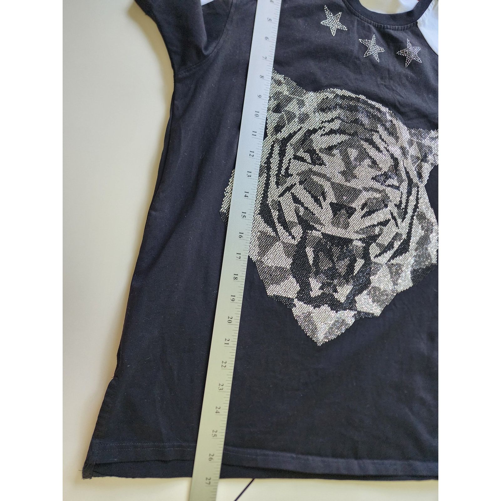 Hudson Outerwear Hudson Outerwear T-shirt Men's Small Rhinestone Tiger Size US S / EU 44-46 / 1 - 7 Thumbnail