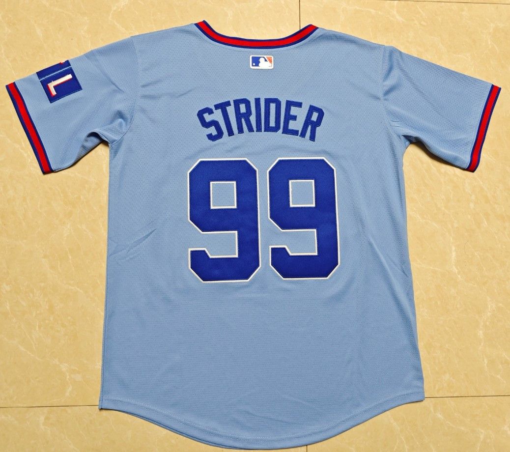 Other 2026 New Style Atlanta Braves Jerseys #99 Spencer Strider Size US S / EU 44-46 / 1 - 1 Thumbnail