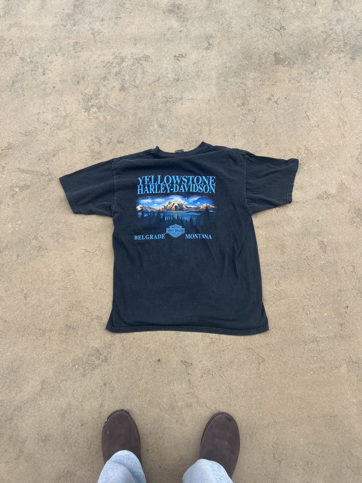 Harley Davidson × Vintage VINTAGE HARLEY DAVIDSON TEE Size US XL / EU 56 / 4 - 2 Thumbnail