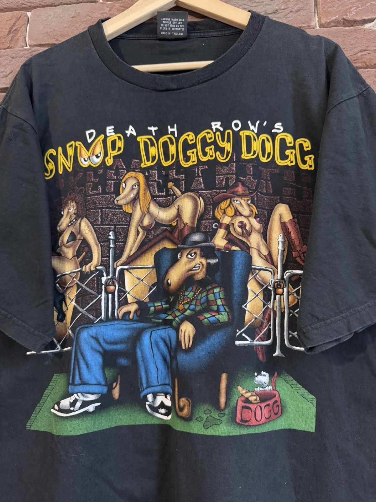 Rap Tees Vintage 00s Snoop Dogg Doggfather Rap Band Tee Grail Rare XL Size US XL / EU 56 / 4 - 3 Thumbnail