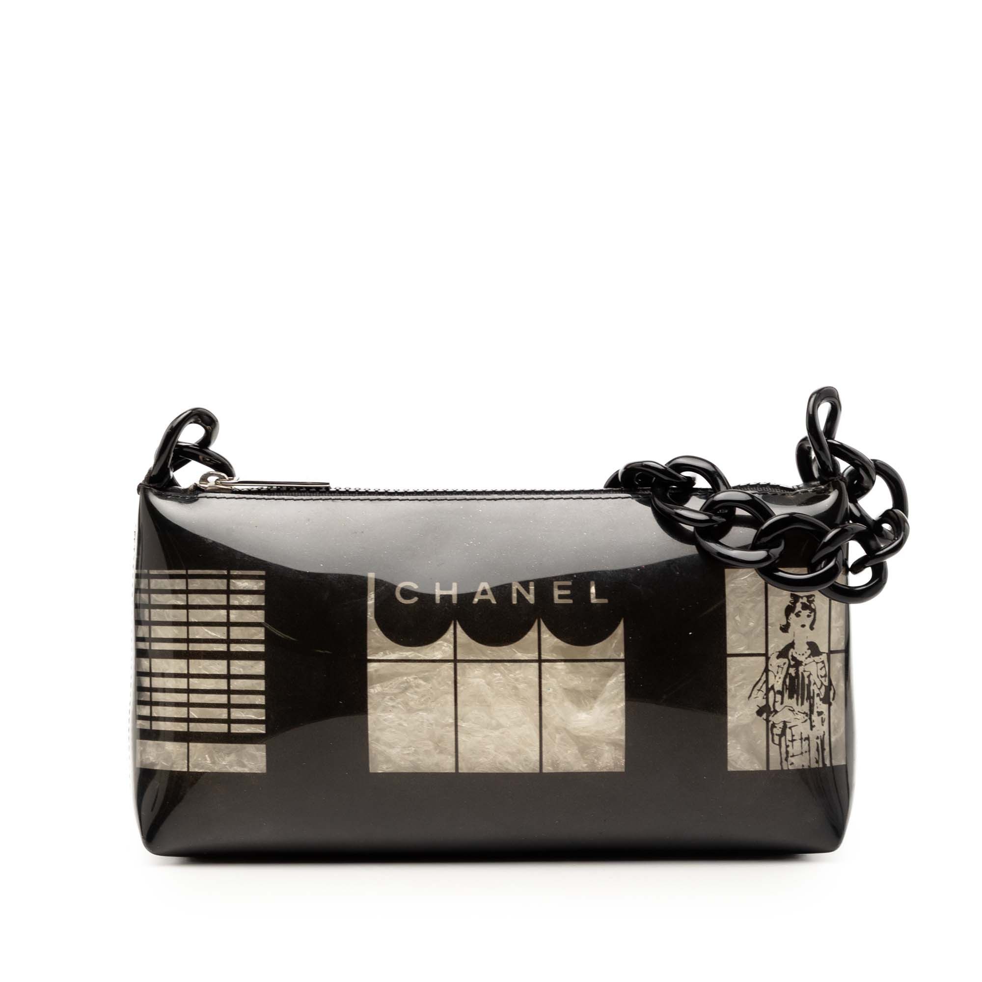Chanel Vinyl Coco Window Pochette Size ONE SIZE - 1 Thumbnail