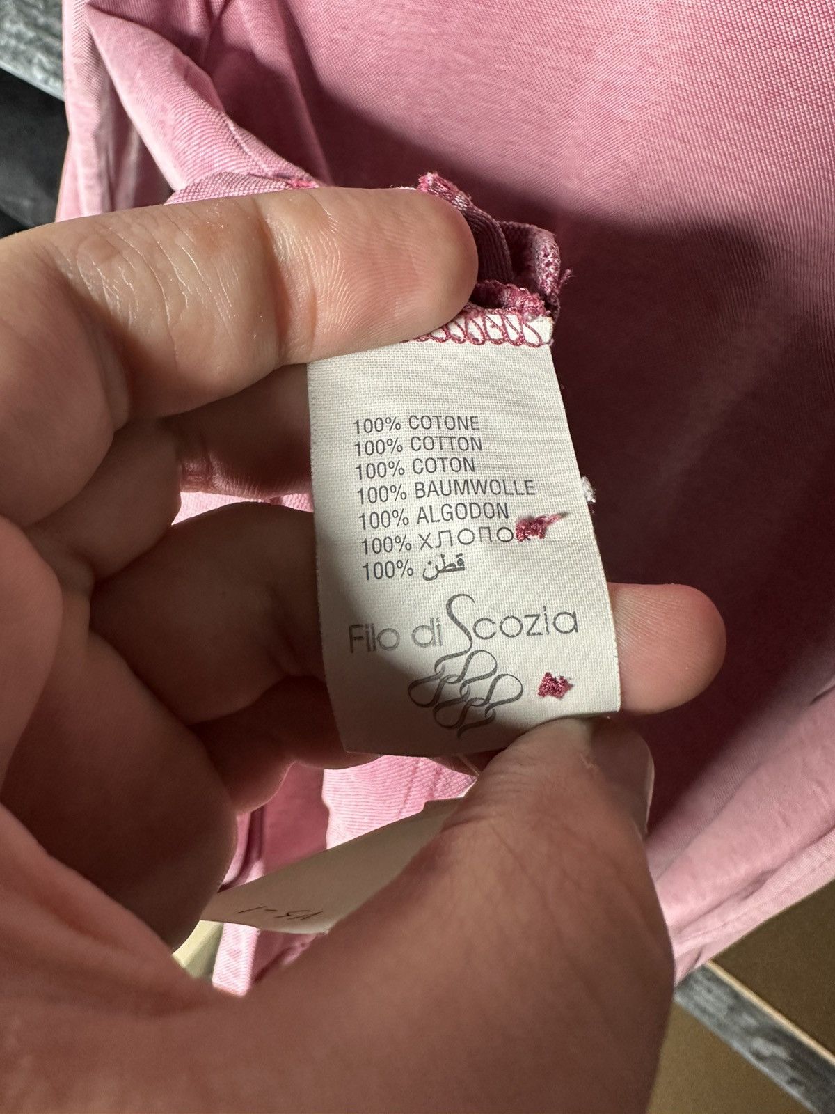 Boggi Boggi Milano Shirt Men’s S Pink Long Sleeve Button Size US S / EU 44-46 / 1 - 6 Thumbnail
