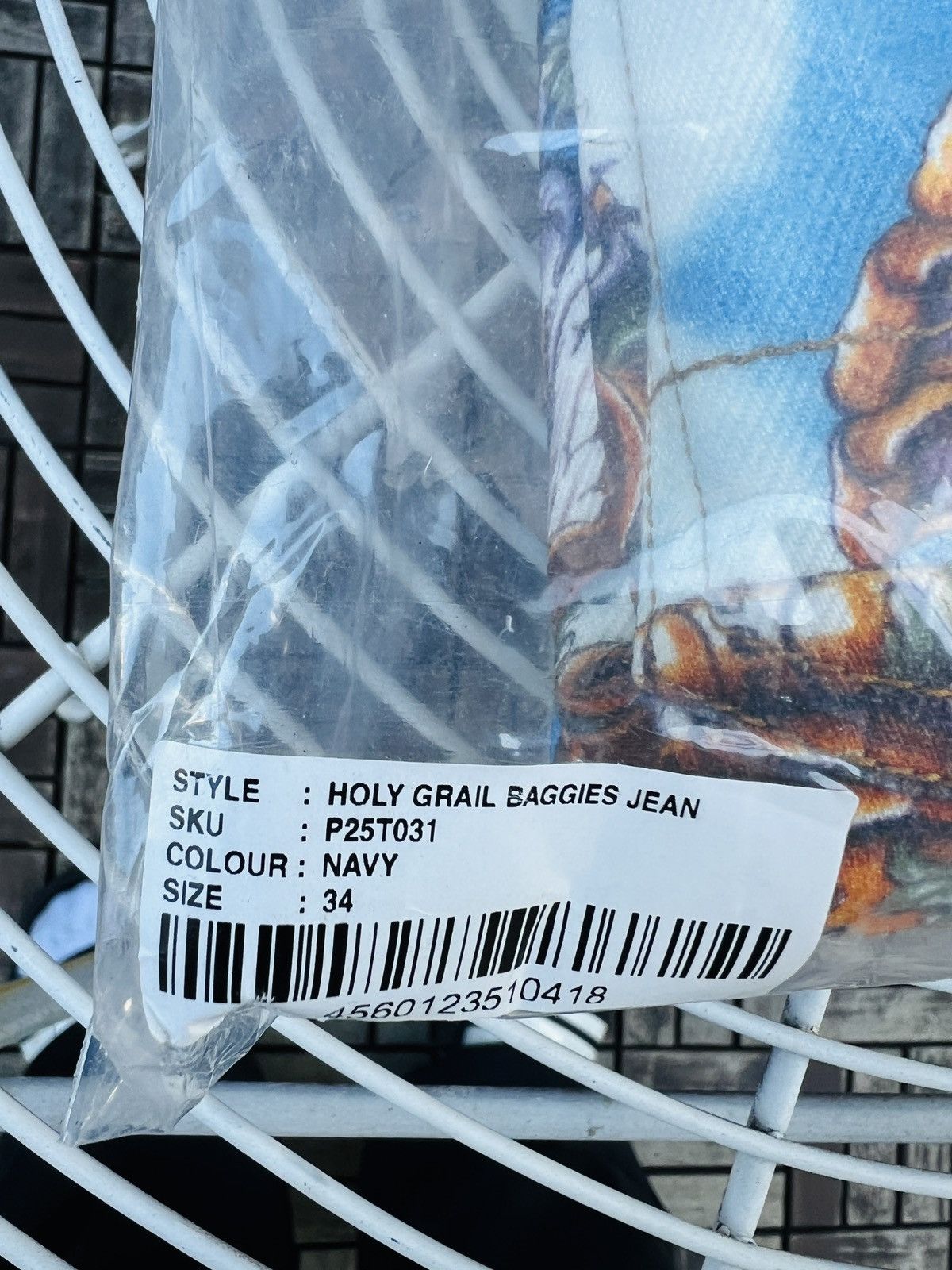 Palace Holy Grail Baggies Jean Navy Size US 34 / EU 50 - 4 Thumbnail