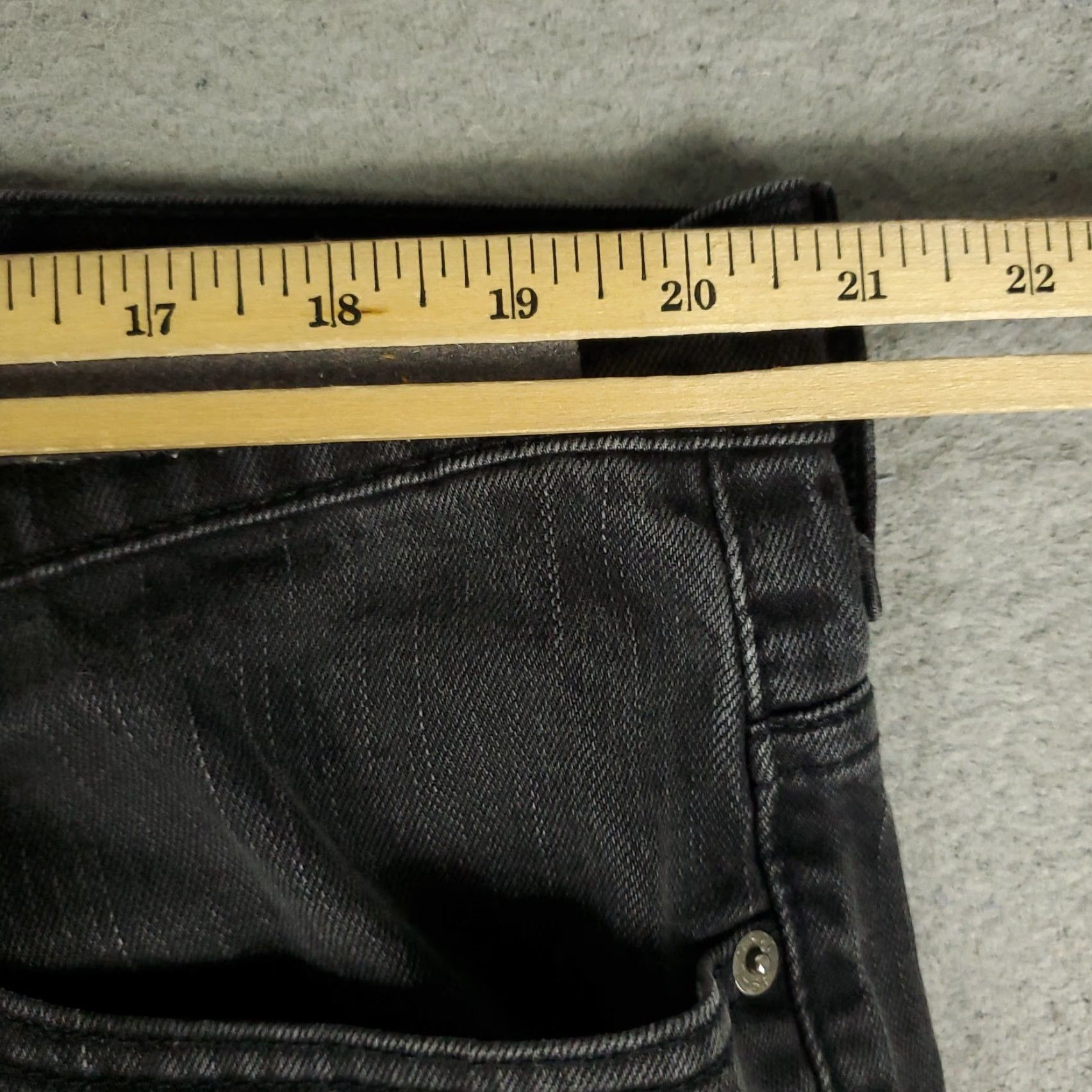 Levi's Levi's 569 Jeans Mens 40x28 Gray Denim Regular Straight 5-Pocket Zip Levi's Logo Vintage: No Mens Denim Pants Size US 40 / EU 56 - 3 Thumbnail