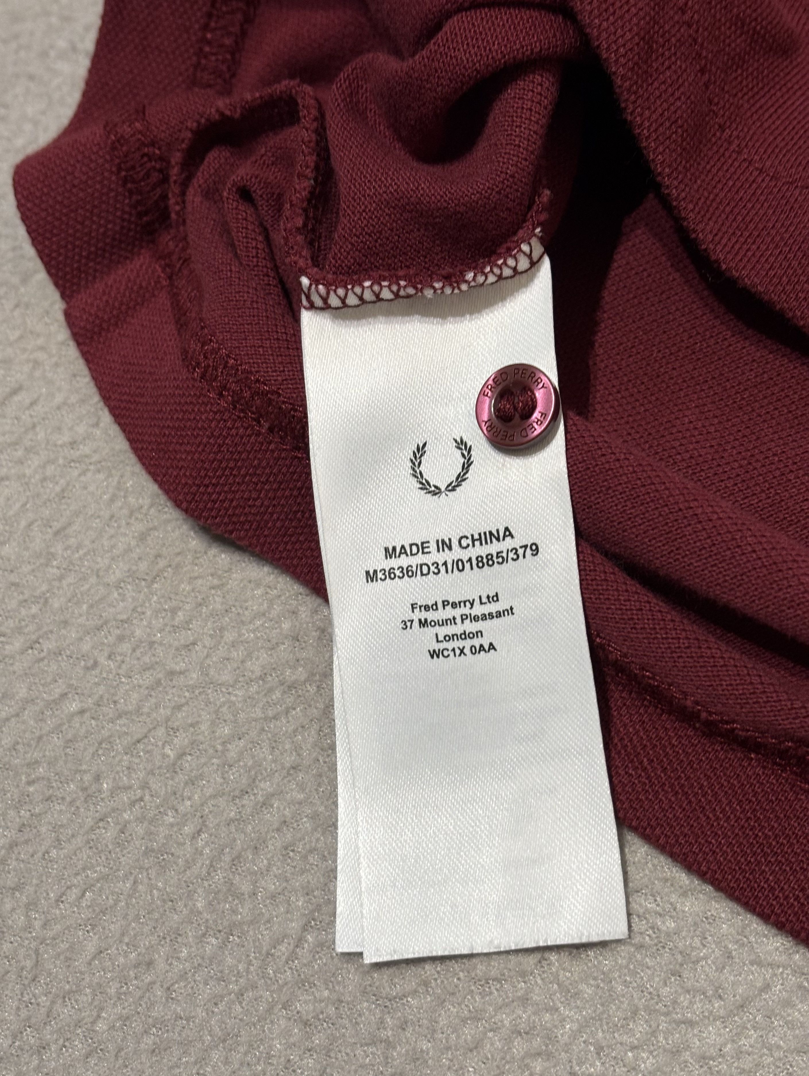 Fred Perry Fred Perry Long Sleeve Polo Shirt Size L Size US L / EU 52-54 / 3 - 13 Thumbnail