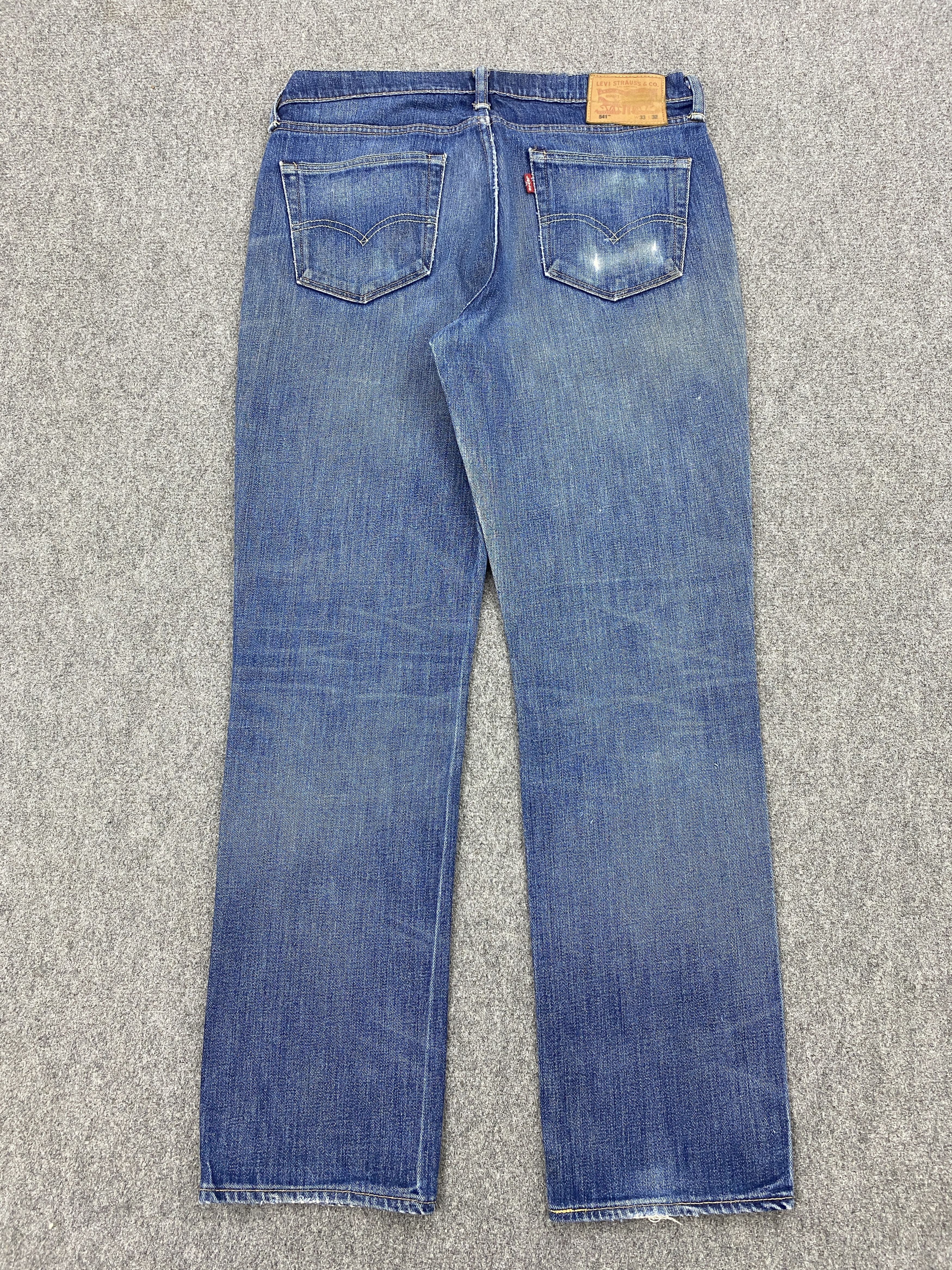 Levi's × Vintage Distressed Vintage Levi's 541 Denim Jeans Size US 34 / EU 50 - 3 Thumbnail