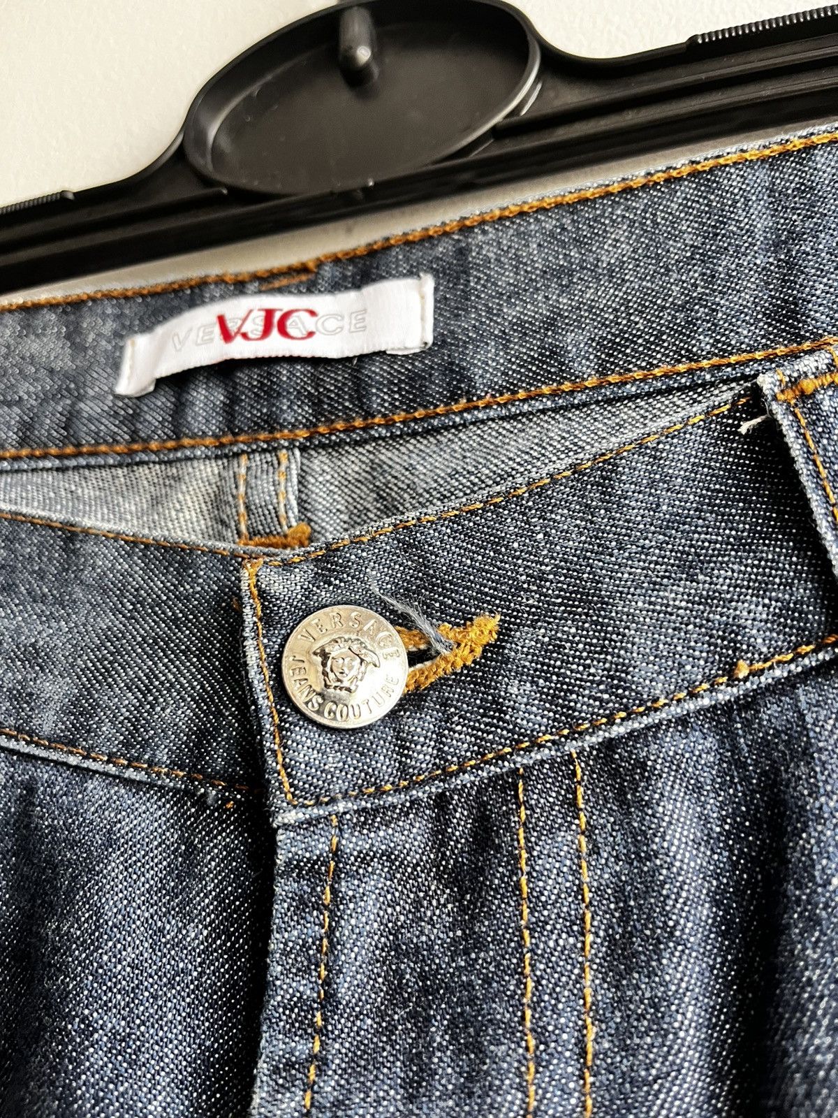 Versace × Versace Jeans Couture Versace jeans straight 34 navy blue Size US 34 / EU 50 - 5 Thumbnail