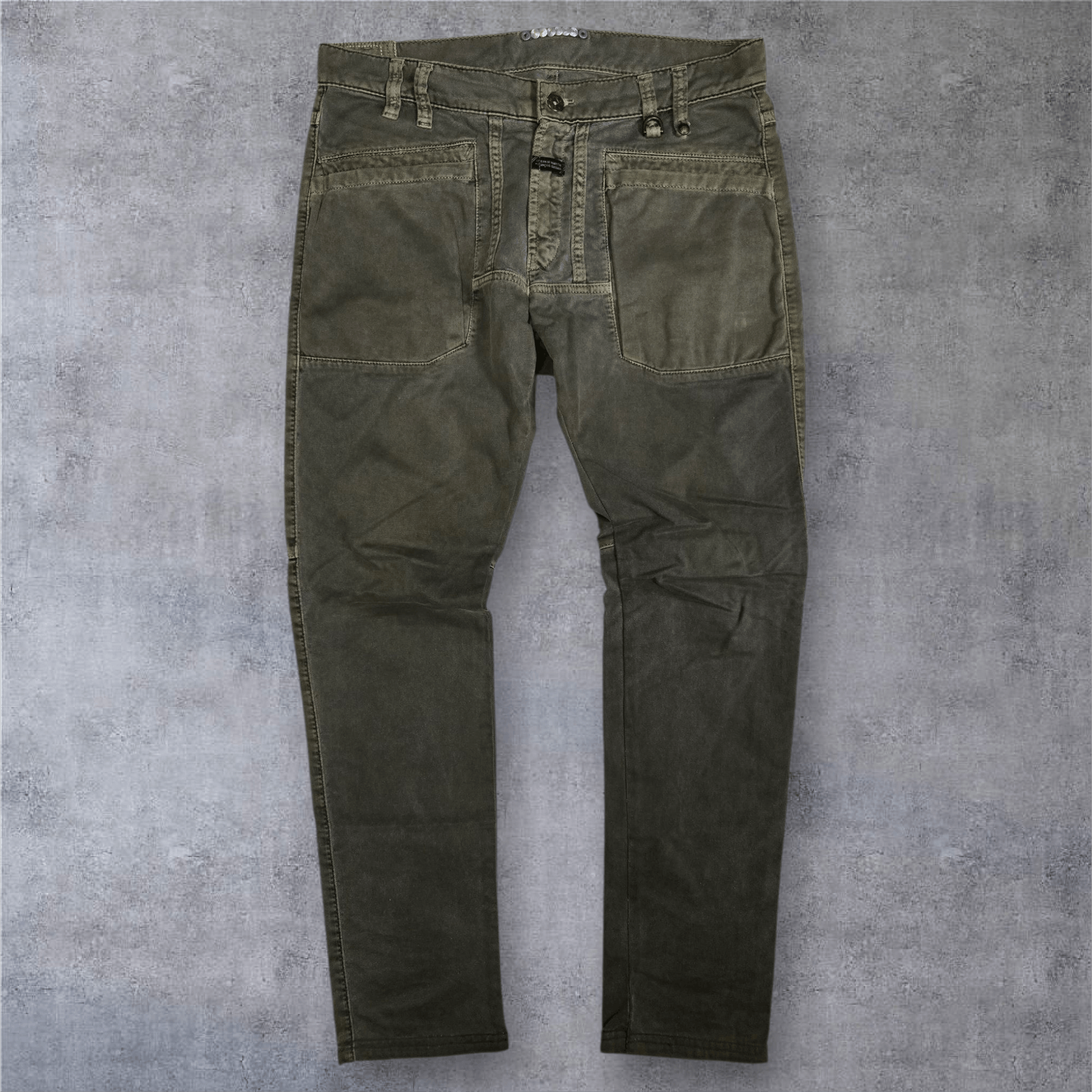 Marithe + Francois Girbaud Marithé + François Girbaud Green Technical Trousers Size US 30 / EU 46 - 1 Thumbnail
