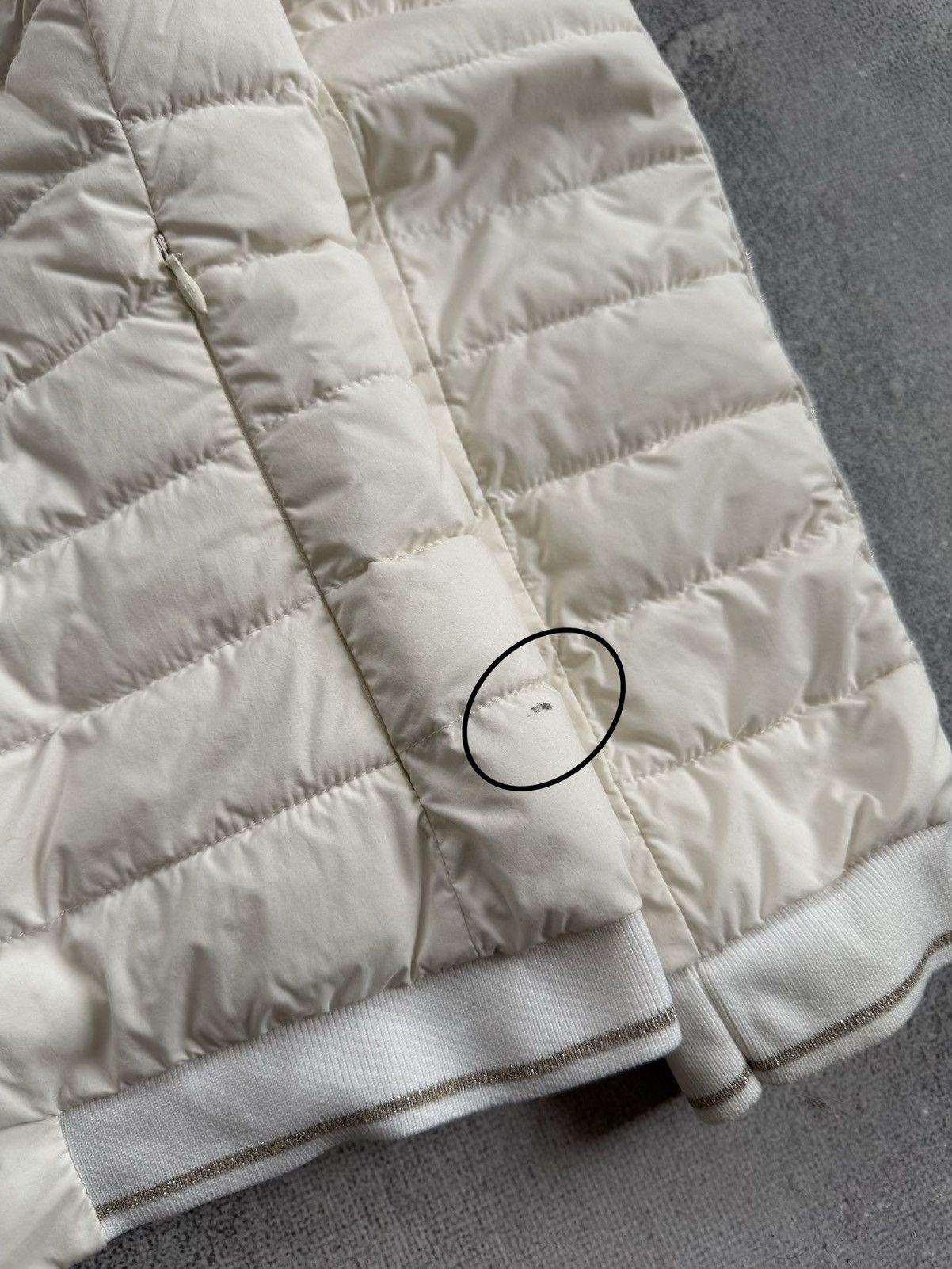 Herno HERNO Taupe Quilted Techno Down Jacket Filled Puffer Coat 42 Size M / US 6-8 / IT 42-44 - 14 Thumbnail