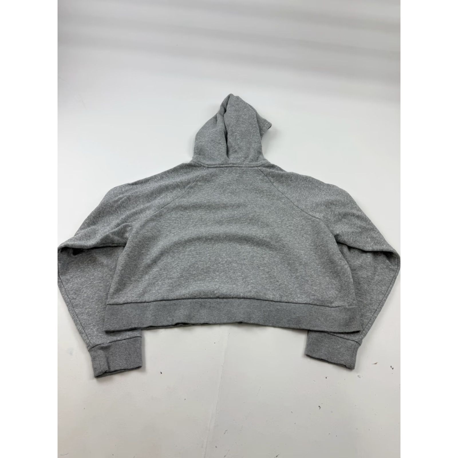 Under Armour Under Armour Hoodie Sweatshirt Womens XL Gray Full Zip Fleece Athletic Cropped Size XL / US 12-14 / IT 48-50 - 6 Thumbnail
