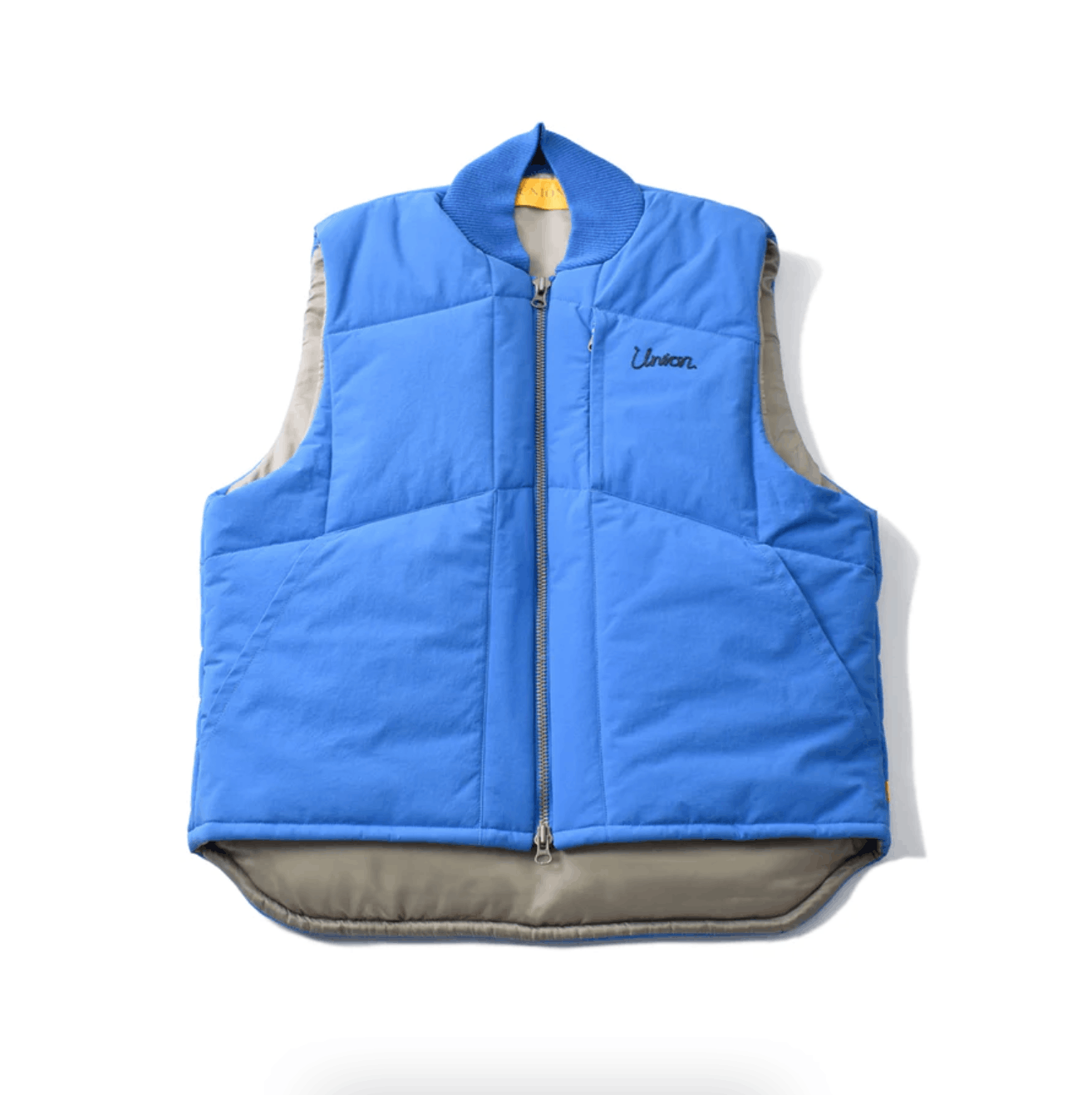 image of $480 Union Tokyo "outlaw" Insulated Vest in Blue, Men's (Size Large)