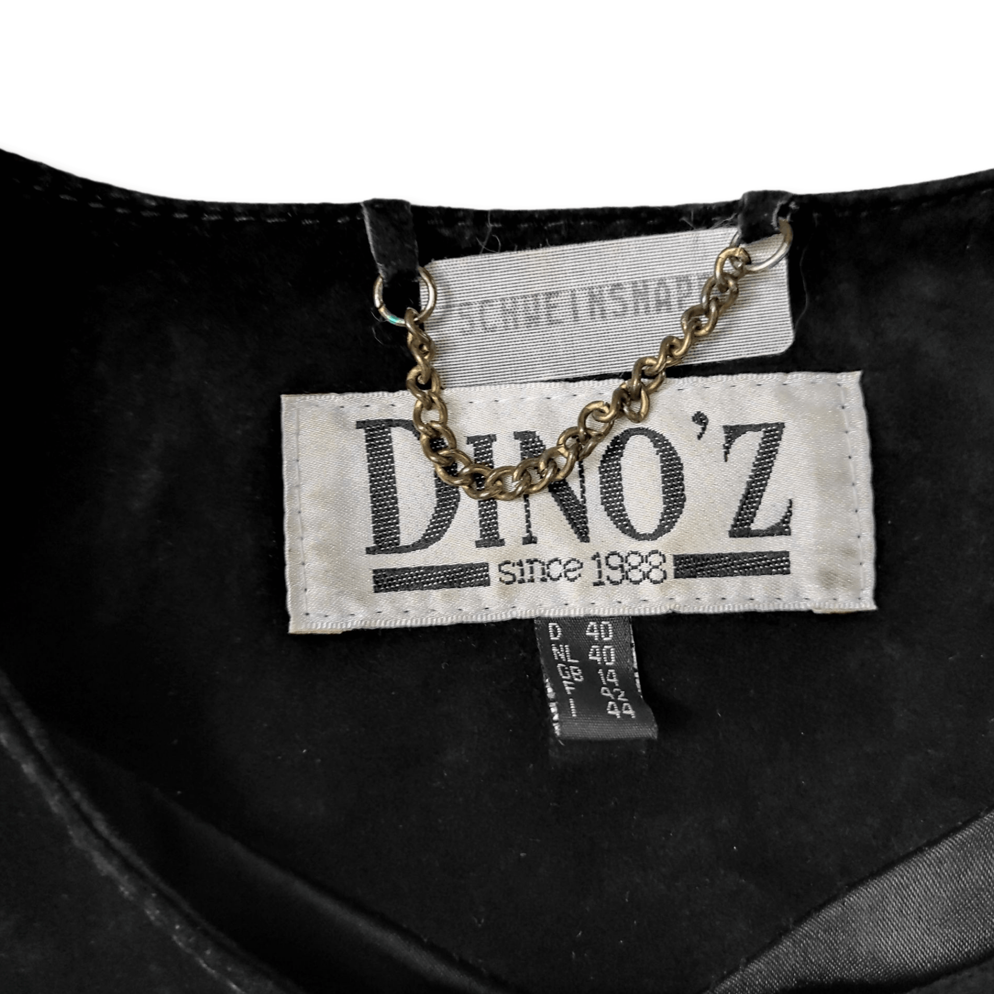 Art Comes First × Japanese Brand Vintage DINO'Z Genuine Leather Women's Retro Jacket Size M Size M / US 6-8 / IT 42-44 - 7 Thumbnail