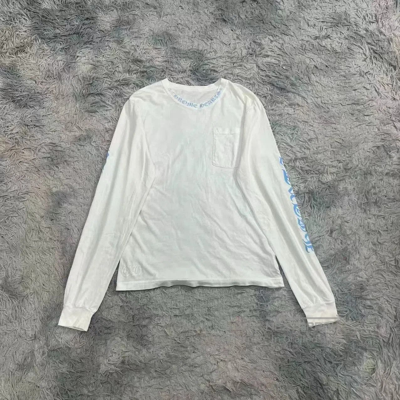 Chrome Hearts Chrome Hearts White Long Sleeve Top. Size US S / EU 44-46 / 1 - 1 Thumbnail