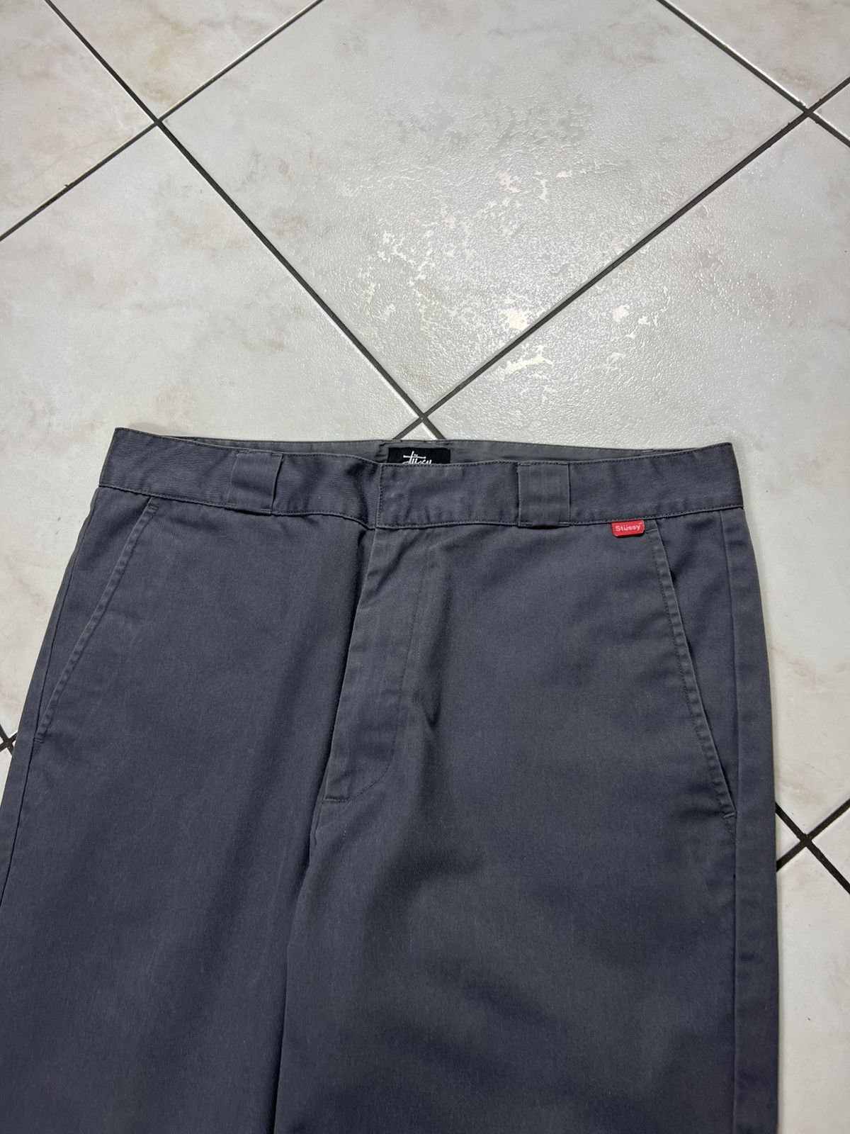 Stussy Vintage 90s Stussy y2k skate workwear baggy casual pants Size US 32 / EU 48 - 3 Thumbnail