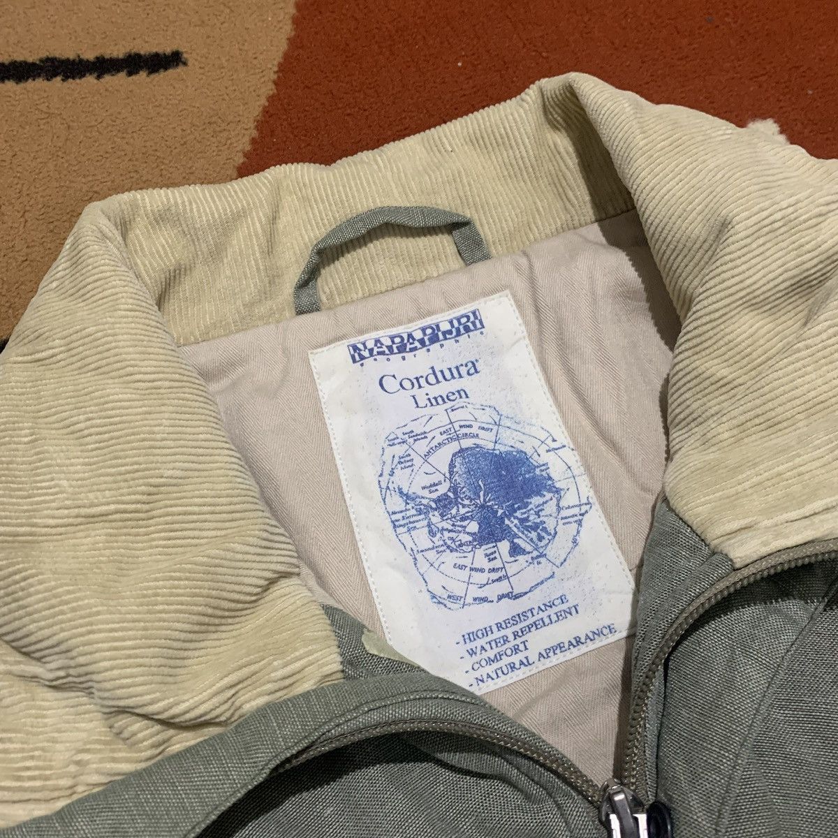 Napapijri Vintage Napapijri Cordura Jacket | Napapijri Jacket Size US XL / EU 56 / 4 - 6 Thumbnail