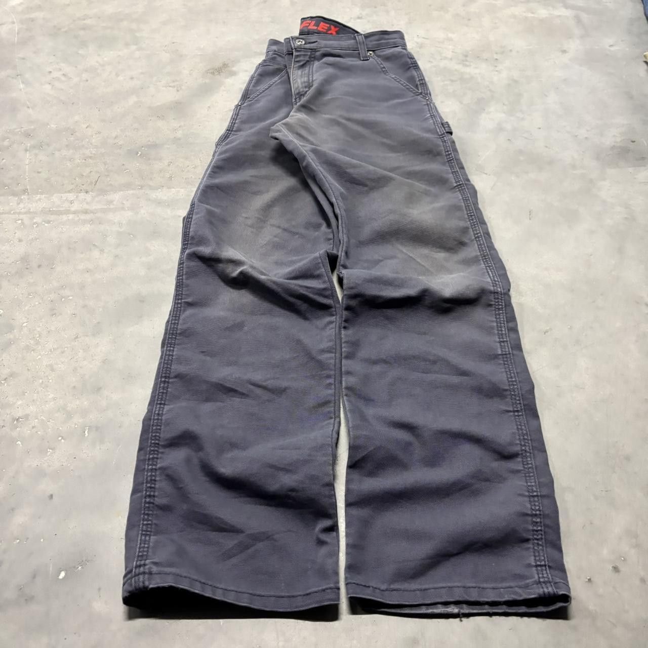 Dickies × Vintage Crazy Vintage Y2K/2000s Faded Blue Dickies Workwear Carpenter Pants! Size US 30 / EU 46 - 3 Thumbnail