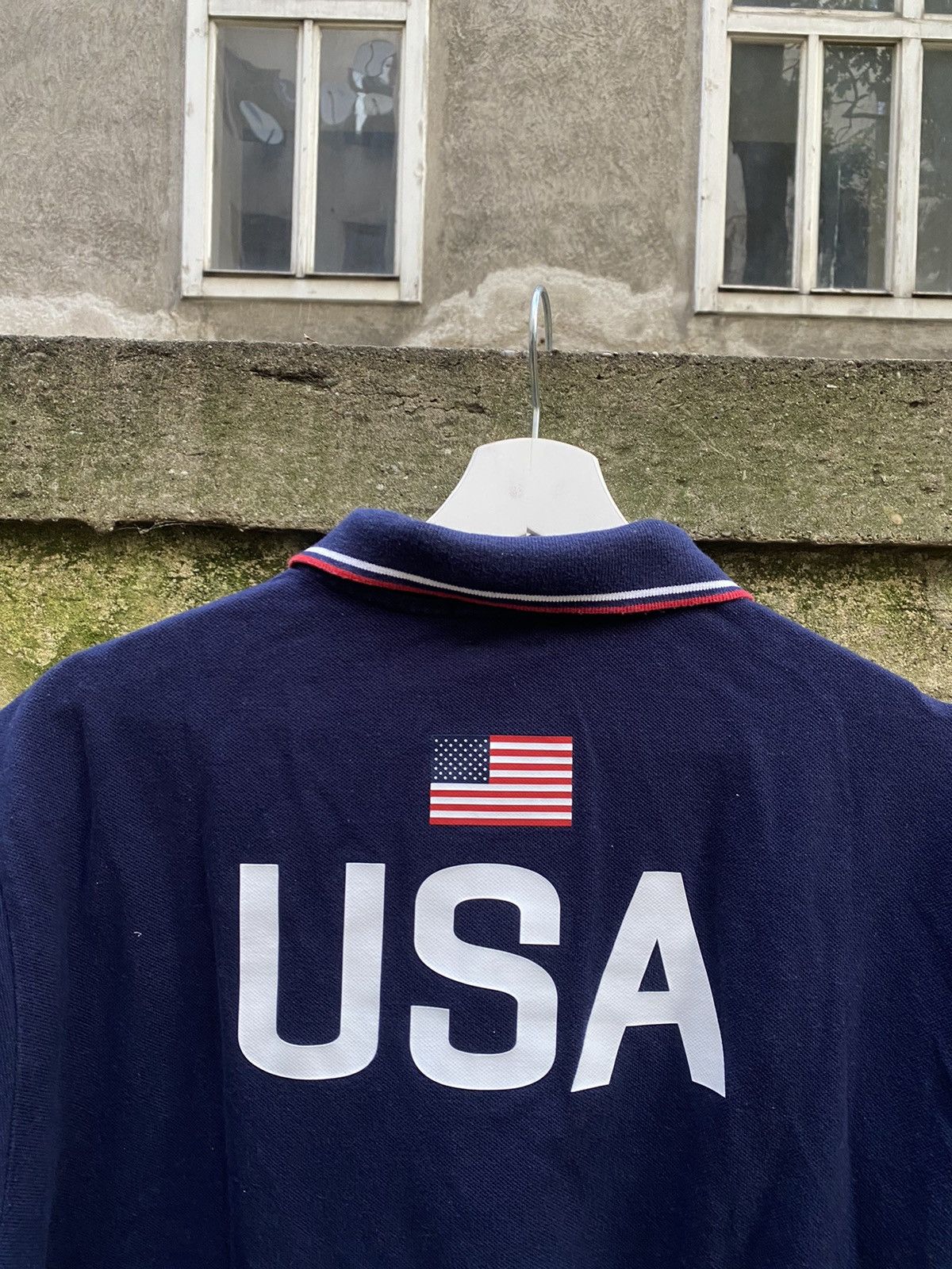 Polo Ralph Lauren × Vintage Polo Ralph Lauren USA 16 Polo T-Shirt Size US XL / EU 56 / 4 - 6 Thumbnail