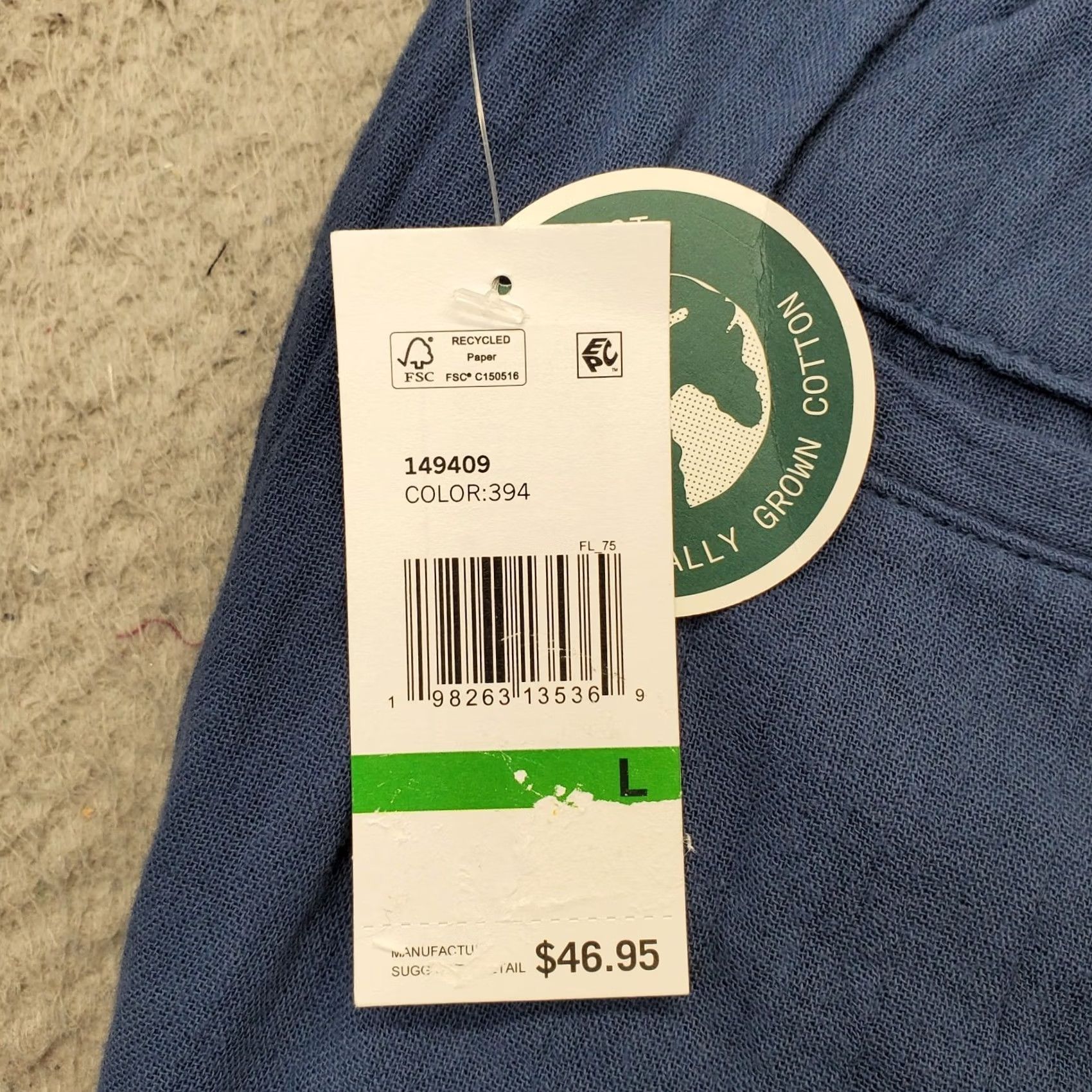 Vintage Aéropostale Aero All Day Jogger Shorts Men L Blue Non-Stretch Above the Knee Size US 33 - 8 Thumbnail
