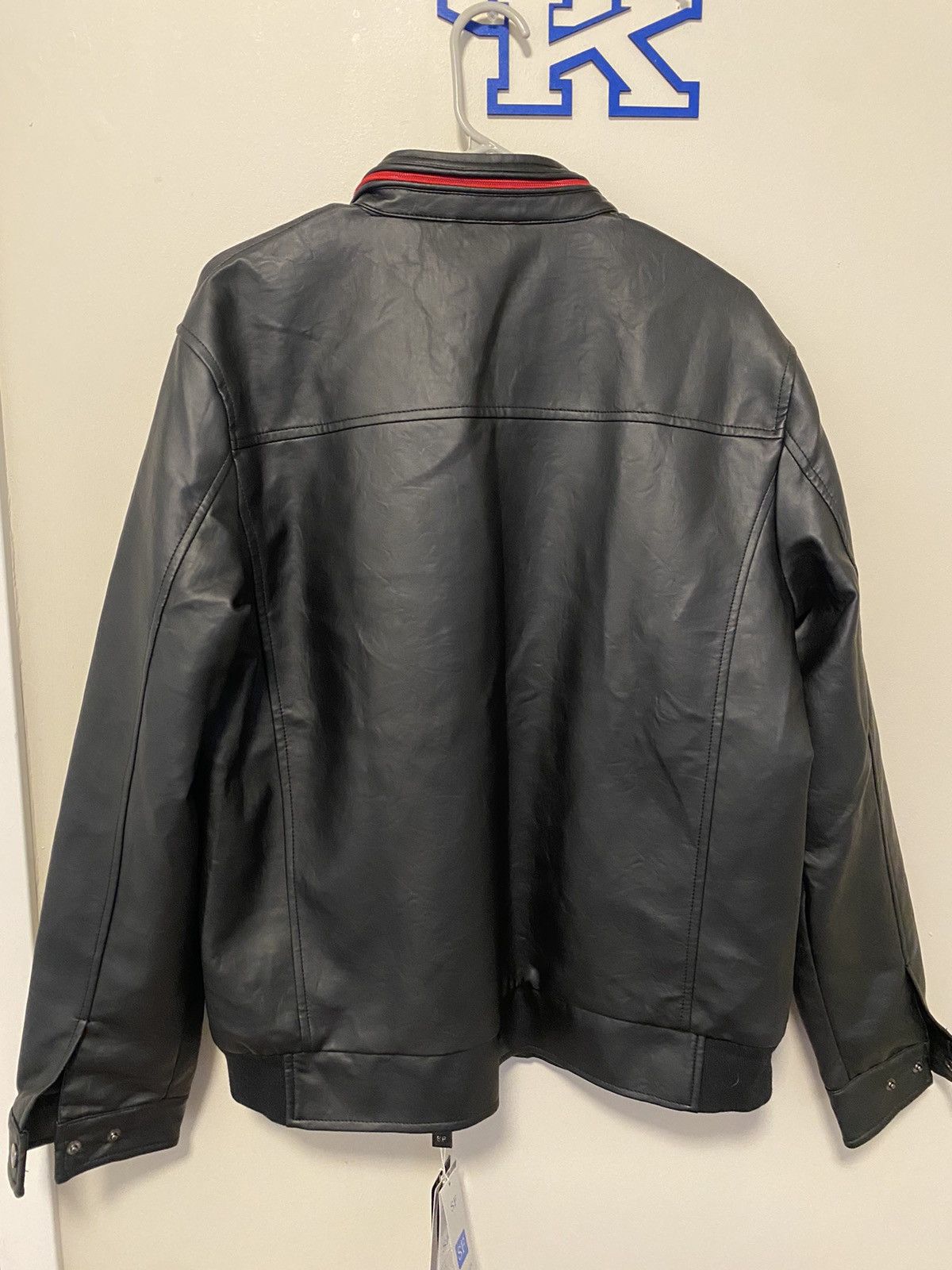 Genuine Leather Superlative Fashion Leather Jacket (Black) Size US L / EU 52-54 / 3 - 12 Thumbnail