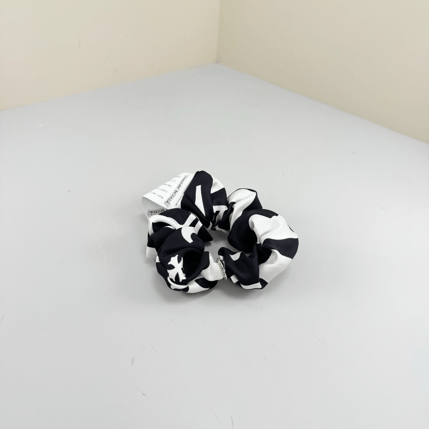 Chrome Hearts Chrome Hearts New Black White Hair Scrunchie Size ONE SIZE - 1 Thumbnail
